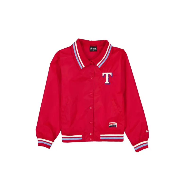 Texas Rangers Throwback Women's Jacket sold by New Era
