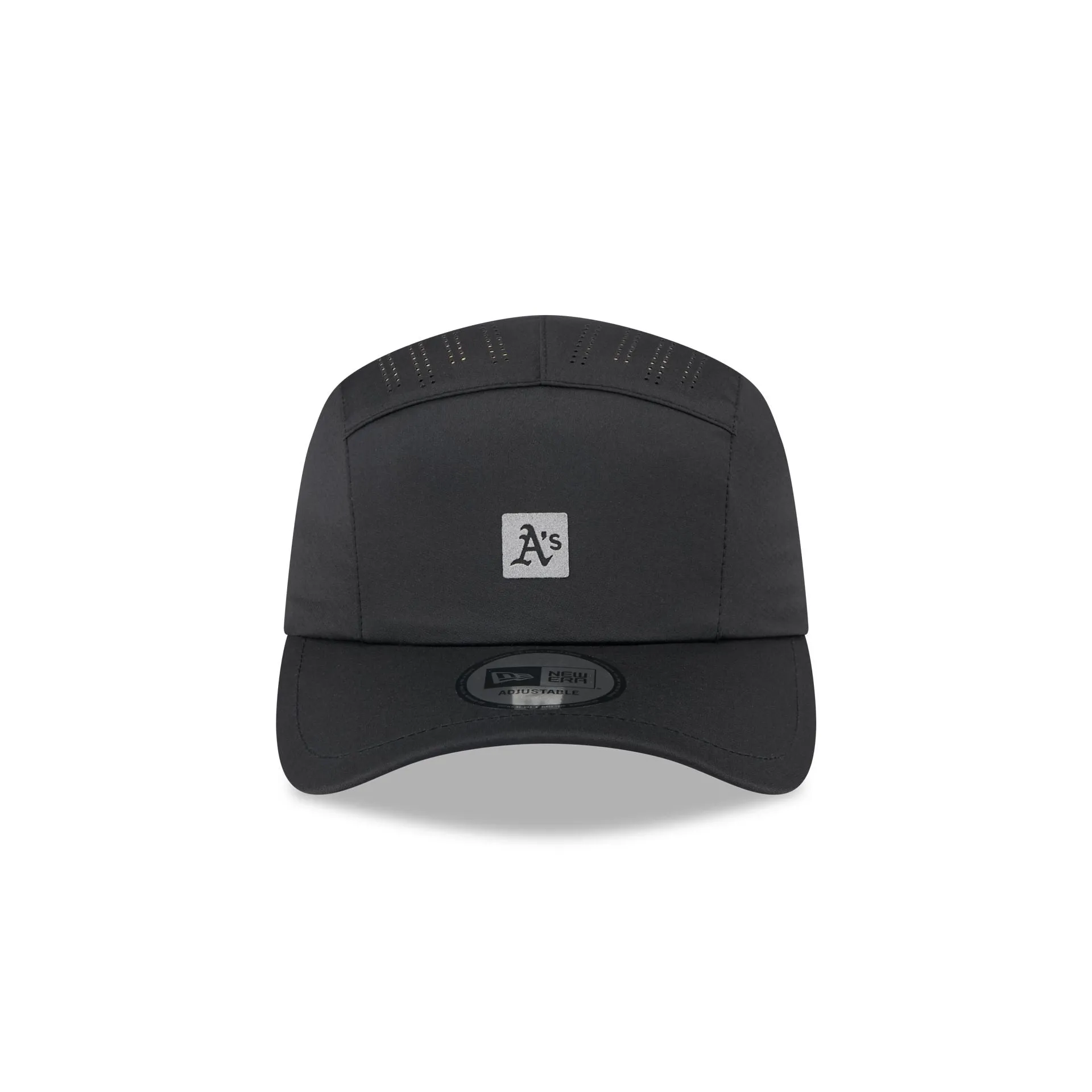 Athletics Black Reflect Runner Adjustable Hat sold by New Era product image thumbnail 2