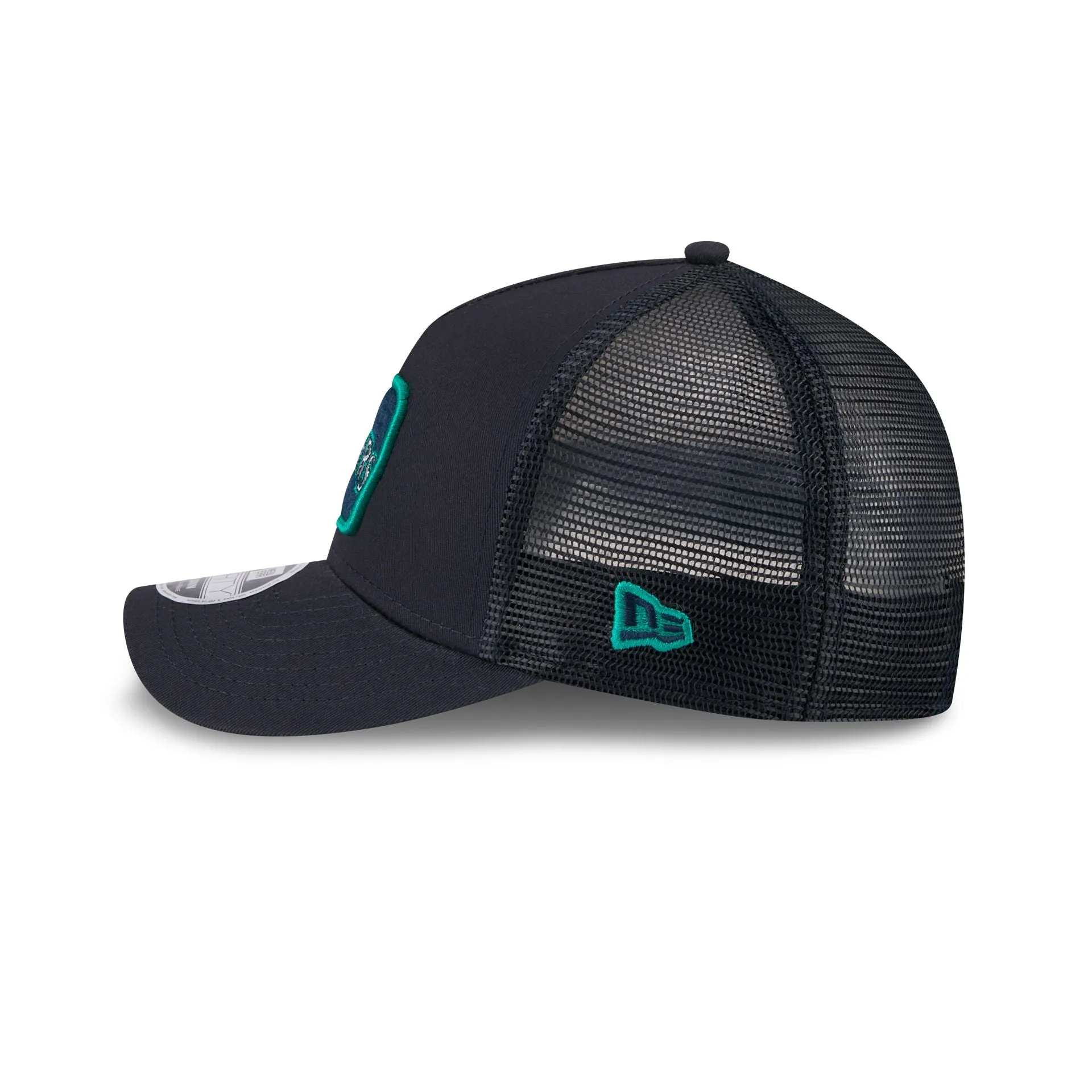 Seattle Mariners Tonal Patch 9FORTY M-Crown A-Frame Trucker Hat sold by New Era product image thumbnail 4