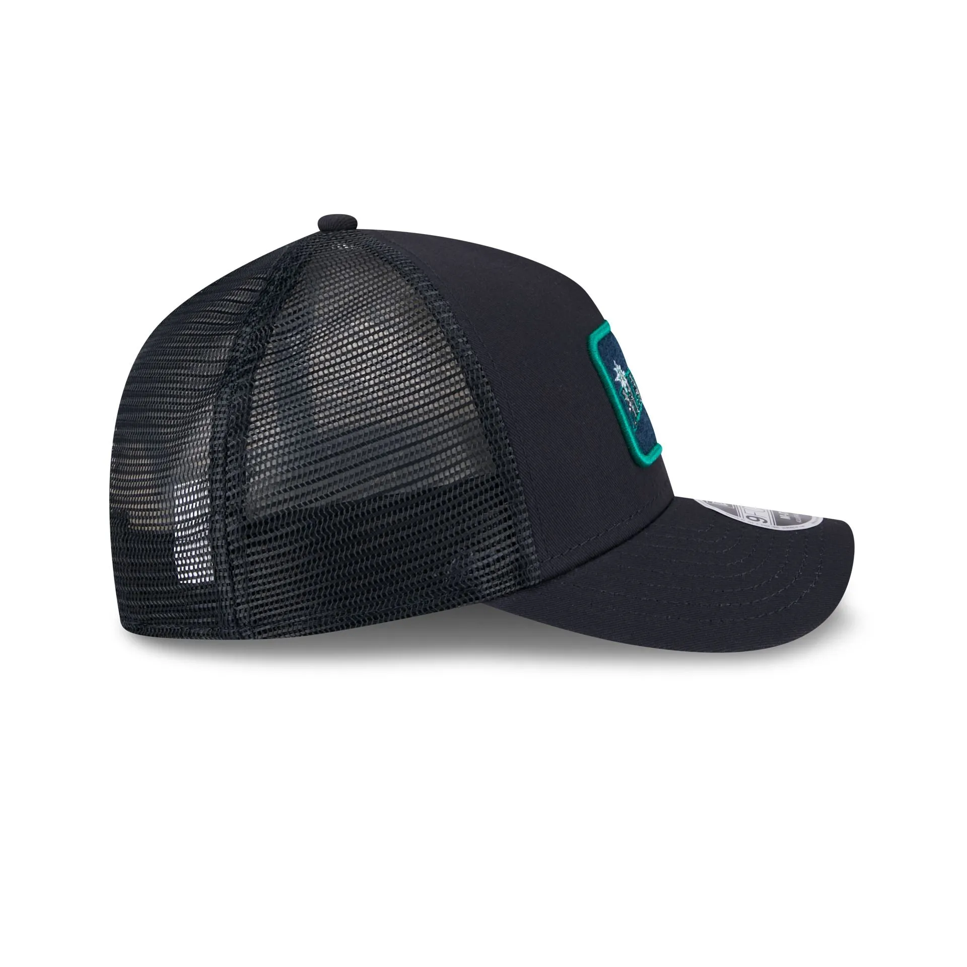 Seattle Mariners Tonal Patch 9FORTY M-Crown A-Frame Trucker Hat sold by New Era product image thumbnail 5