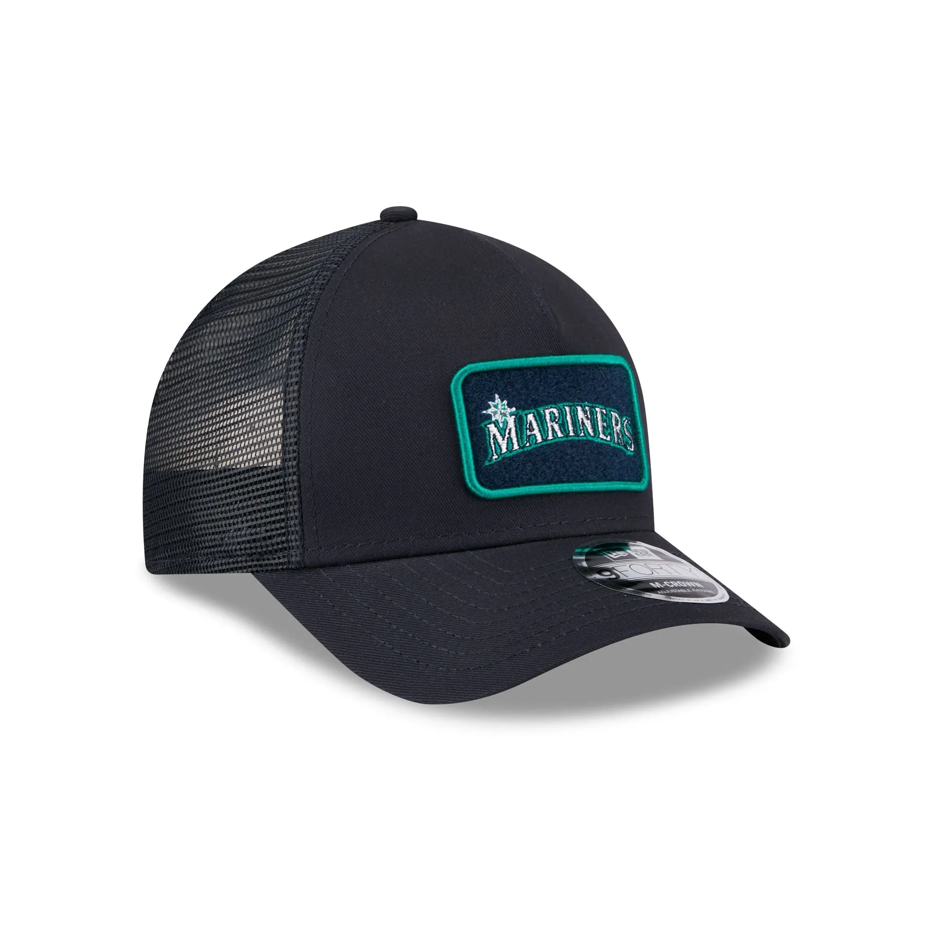 Seattle Mariners Tonal Patch 9FORTY M-Crown A-Frame Trucker Hat sold by New Era product image thumbnail 3