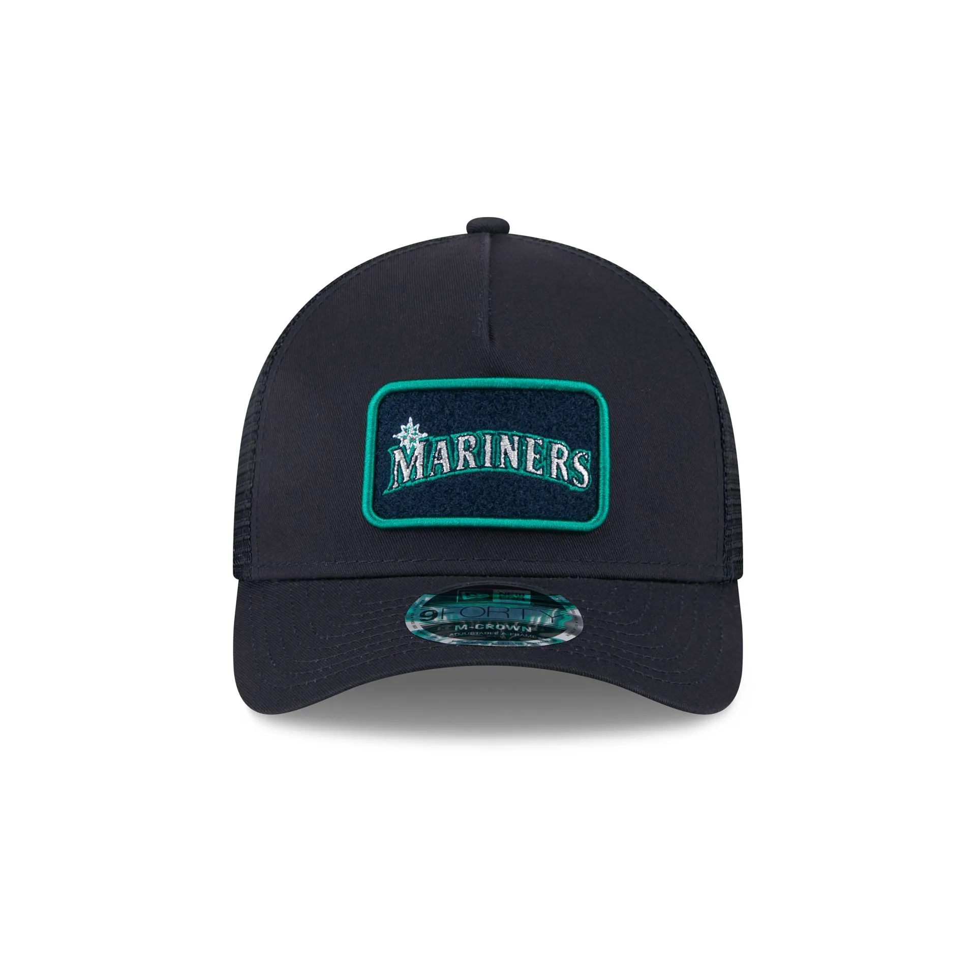 Seattle Mariners Tonal Patch 9FORTY M-Crown A-Frame Trucker Hat sold by New Era product image thumbnail 2