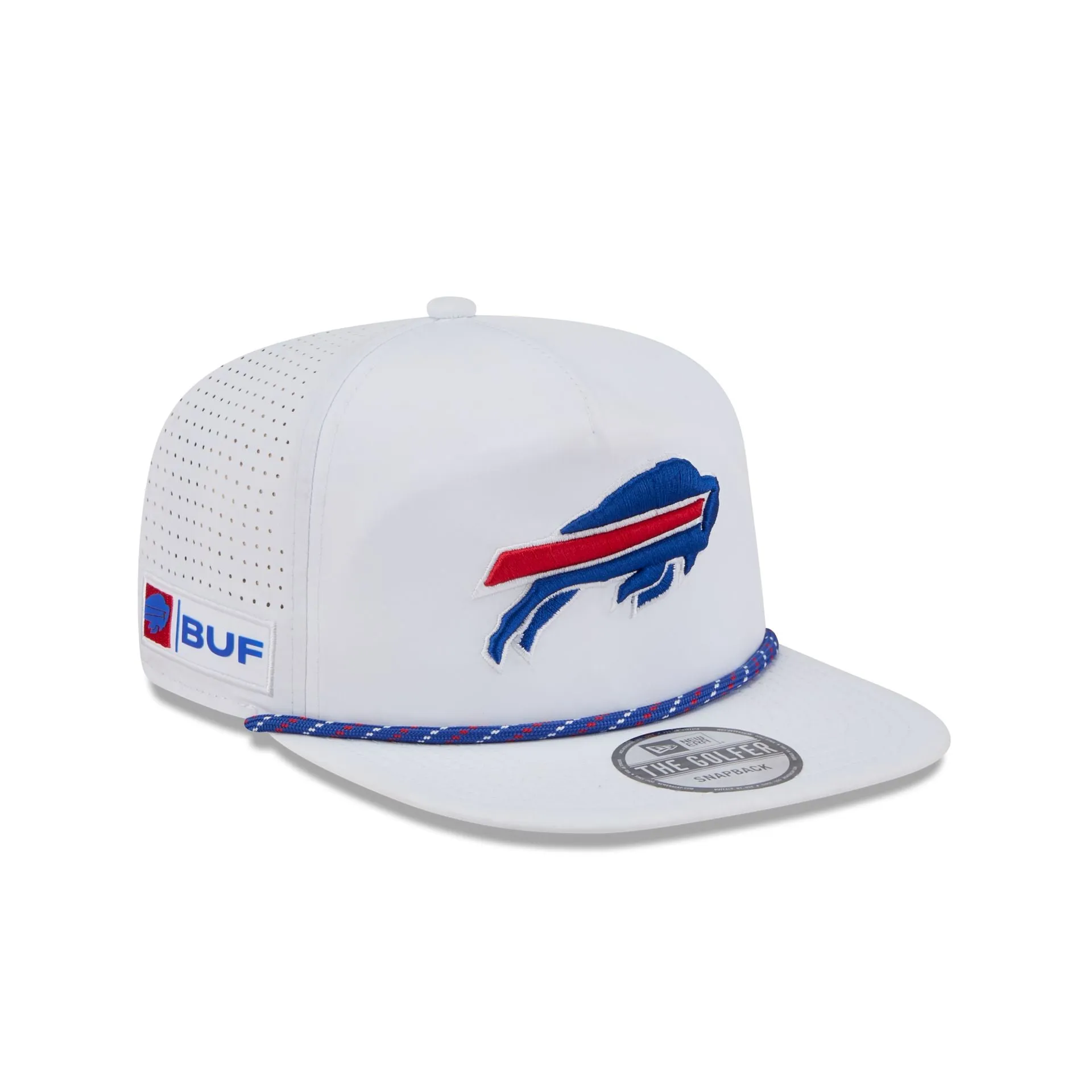 Buffalo Bills Optic White Performance Rope Golfer Hat sold by New Era product image thumbnail 3