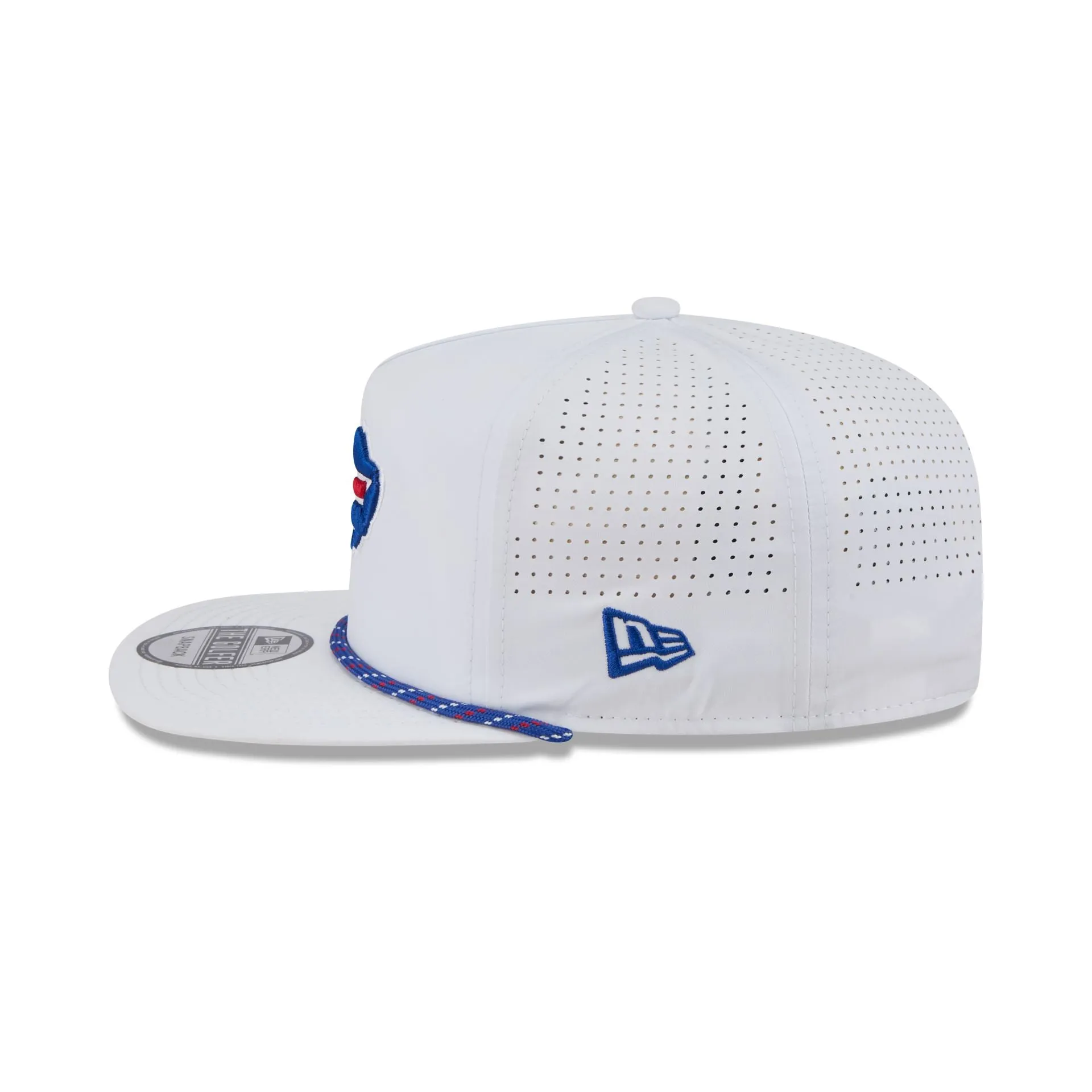 Buffalo Bills Optic White Performance Rope Golfer Hat sold by New Era product image thumbnail 4