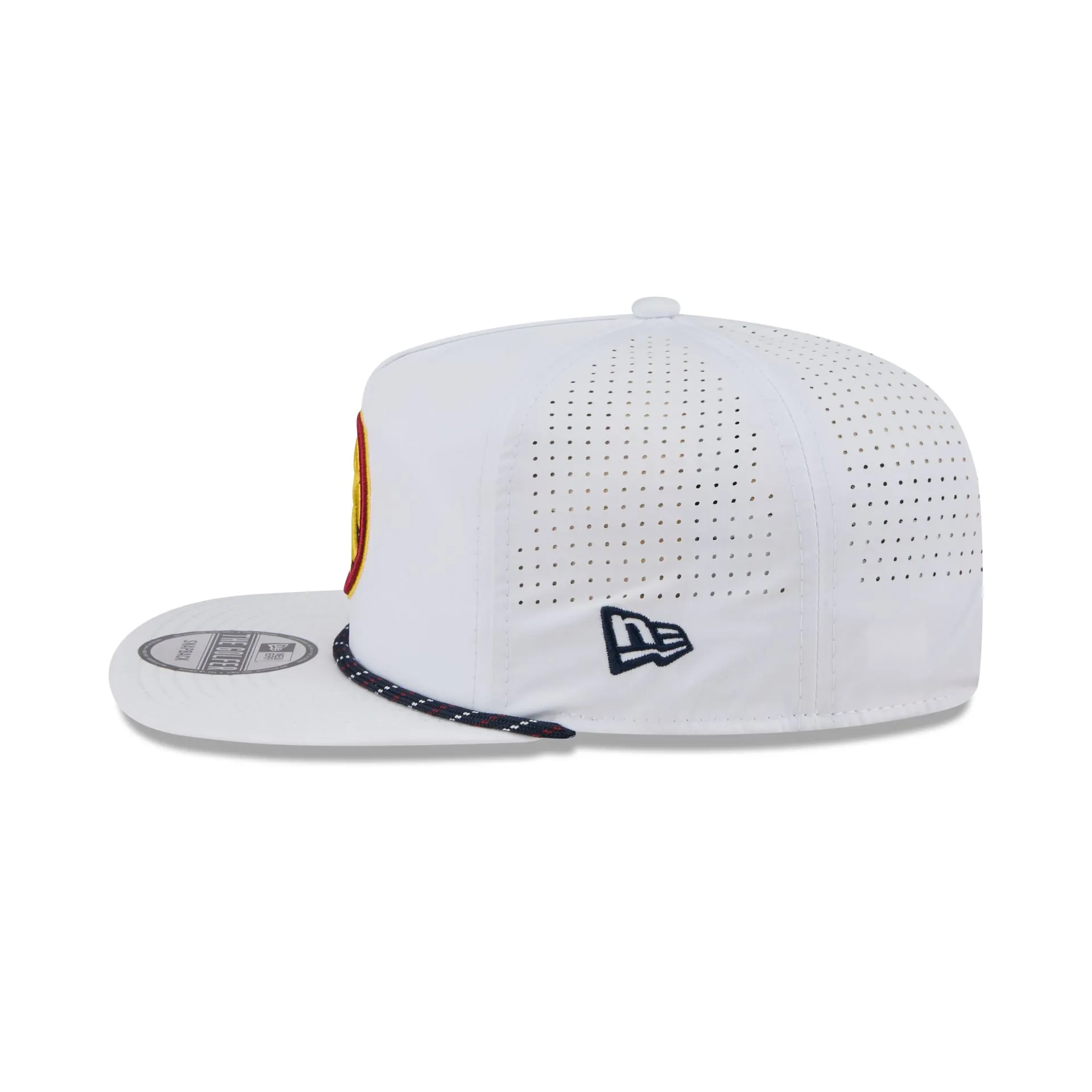 Denver Nuggets Optic White Performance Rope Golfer Hat sold by New Era product image thumbnail 4