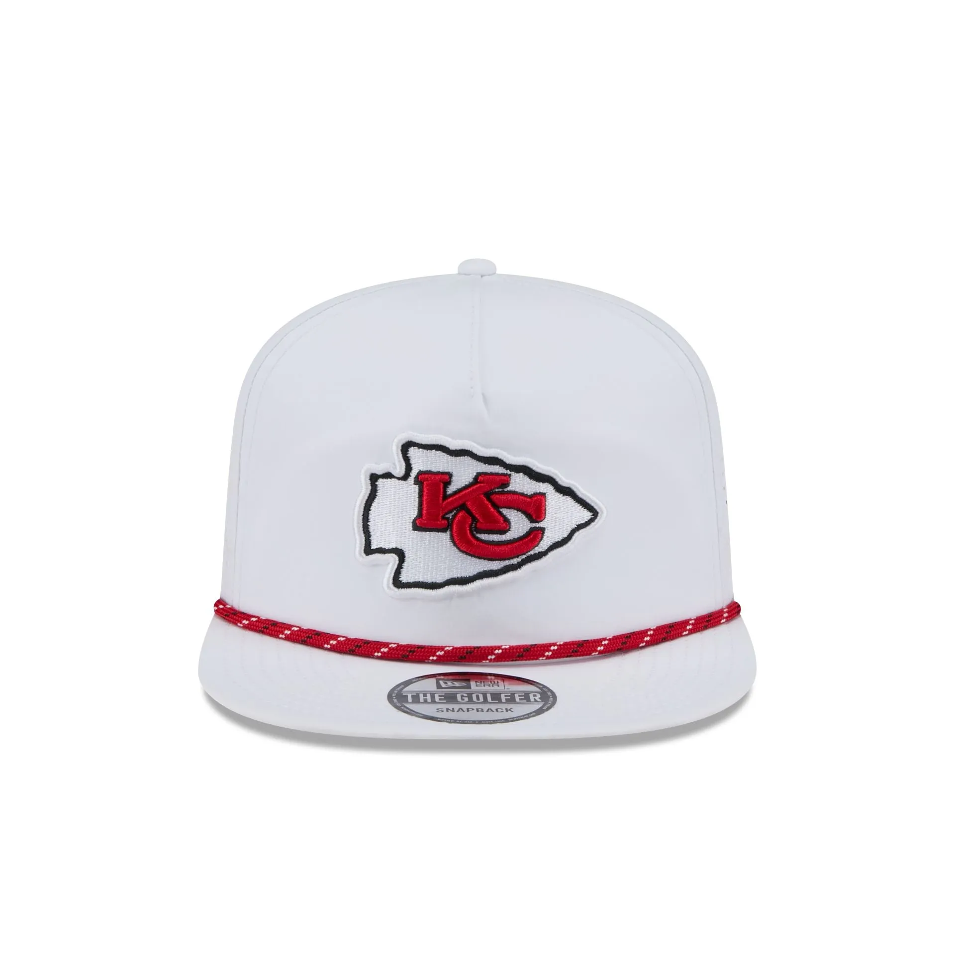 Kansas City Chiefs Optic White Performance Rope Golfer Hat sold by New Era product image thumbnail 2