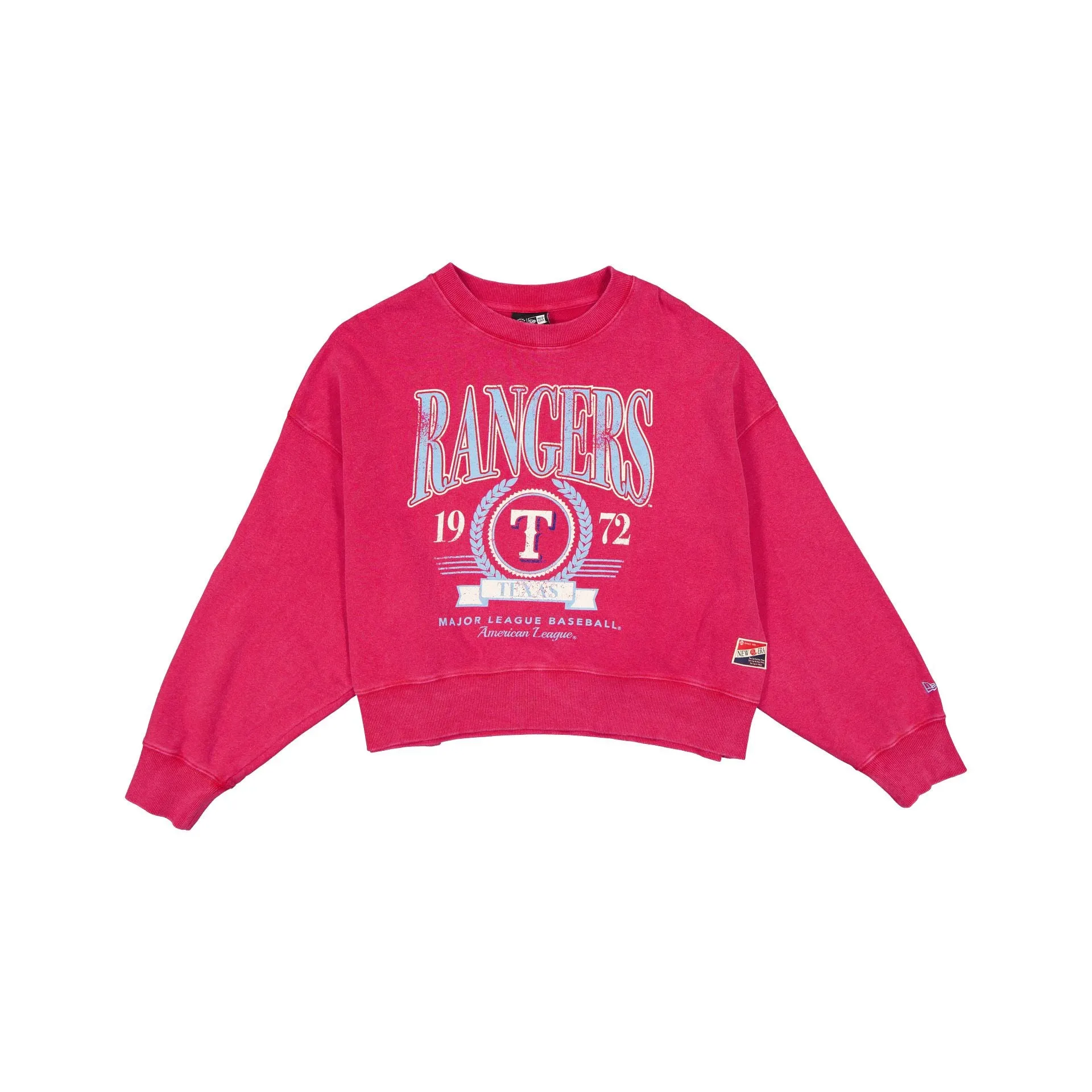 Texas Rangers Throwback Women's Crewneck sold by New Era