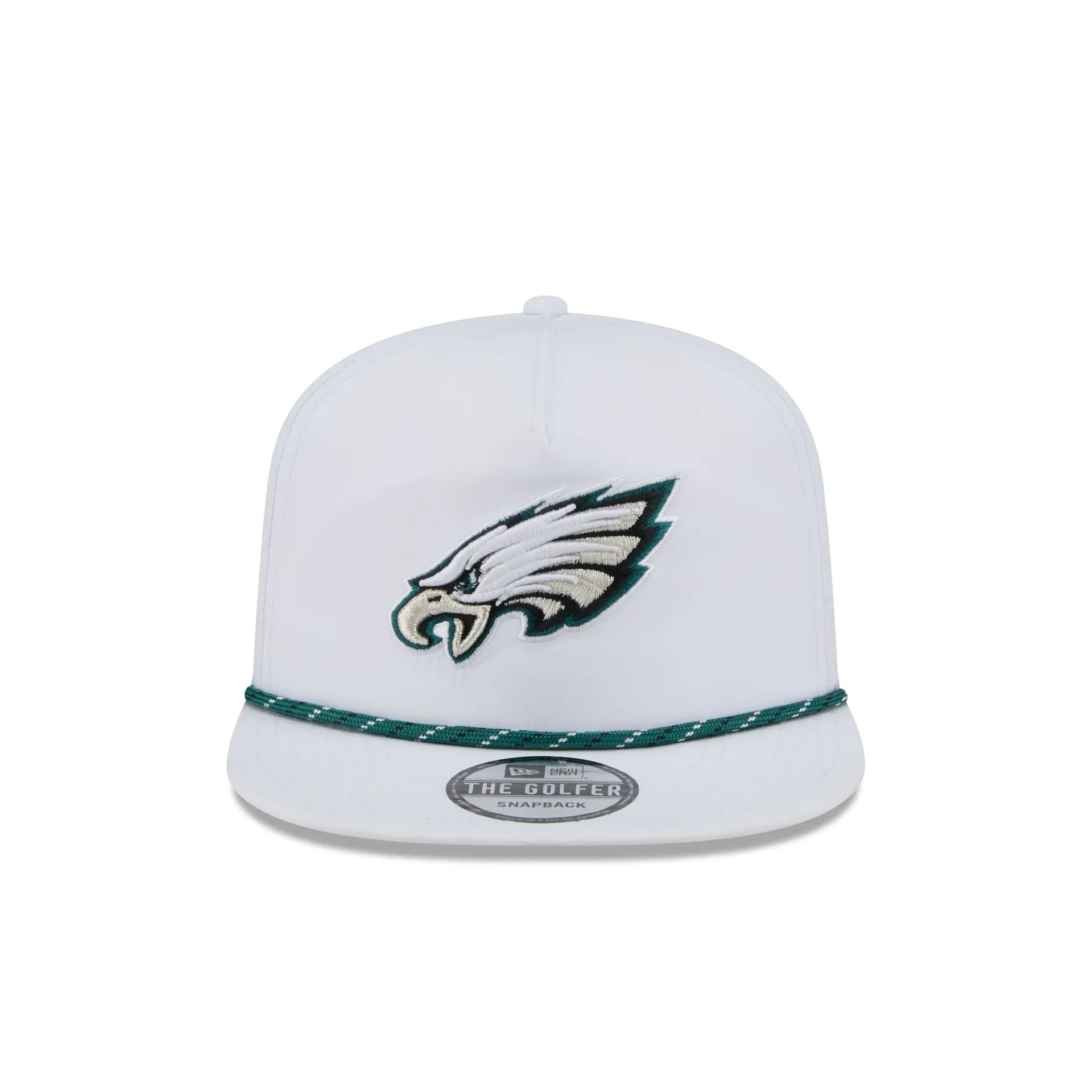 Philadelphia Eagles Optic White Performance Rope Golfer Hat sold by New Era product image thumbnail 2