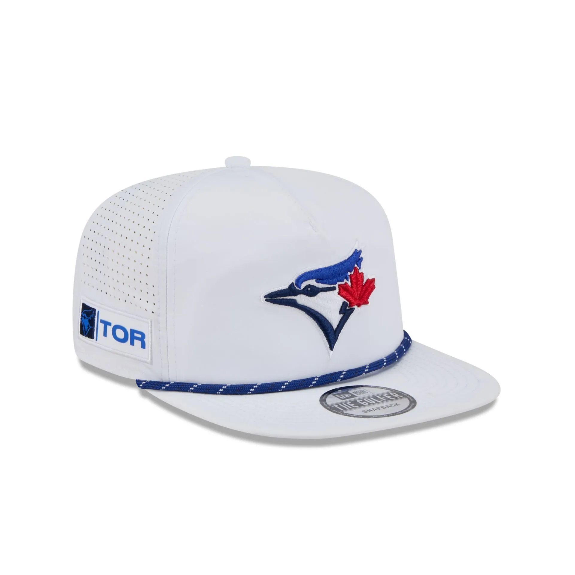 Toronto Blue Jays Optic White Performance Rope Golfer Hat sold by New Era product image thumbnail 3