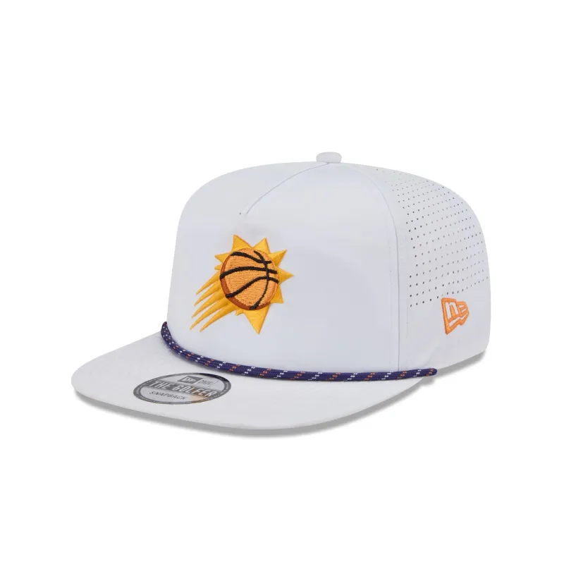 Phoenix Suns Optic White Performance Rope Golfer Hat sold by New Era