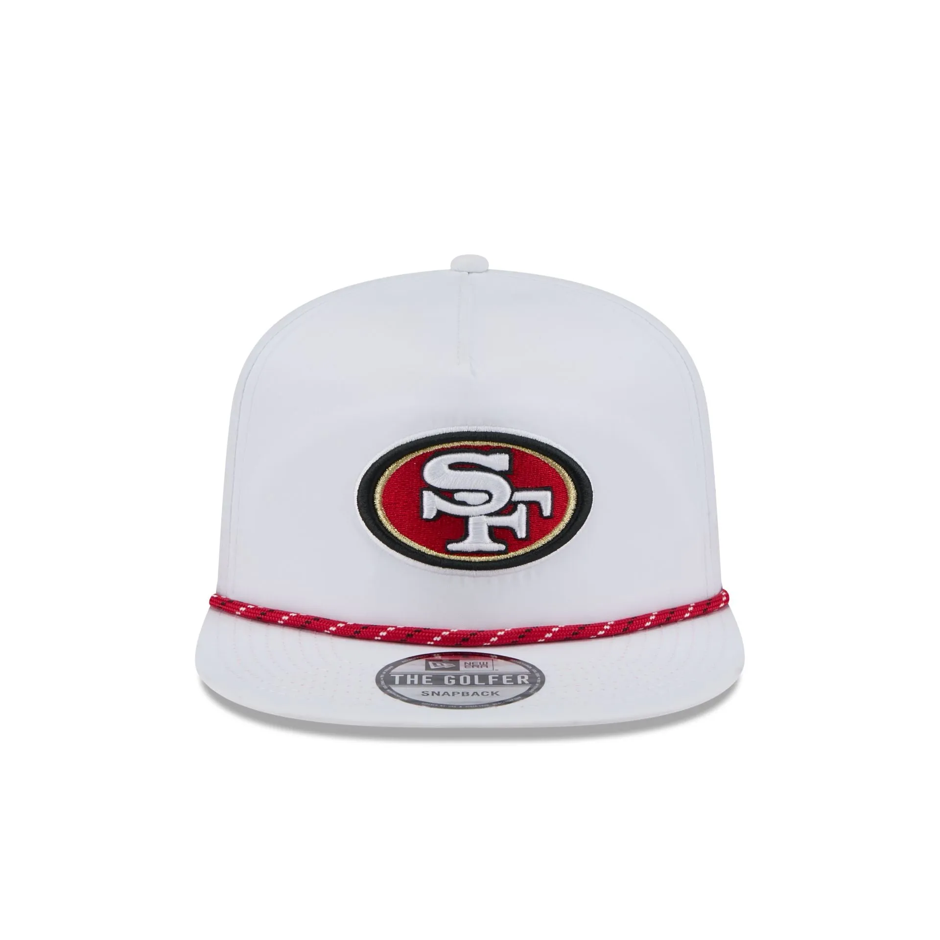 San Francisco 49ers Optic White Performance Rope Golfer Hat sold by New Era product image thumbnail 2