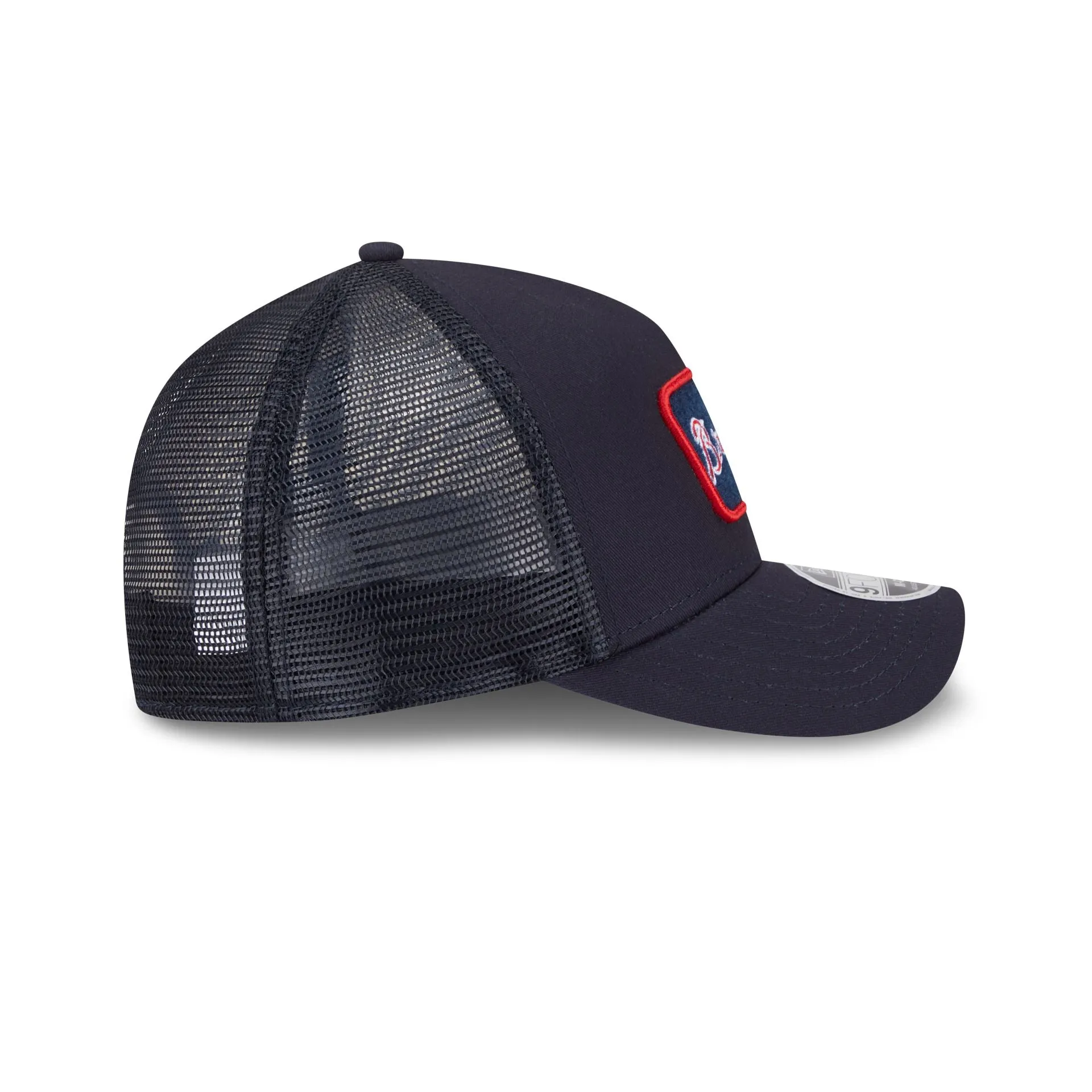Atlanta Braves Tonal Patch 9FORTY M-Crown A-Frame Trucker Hat sold by New Era product image thumbnail 5