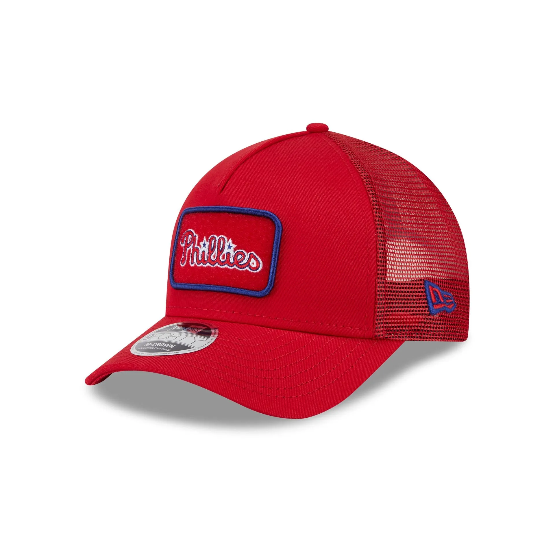 Philadelphia Phillies Tonal Patch 9FORTY M-Crown A-Frame Trucker Hat sold by New Era