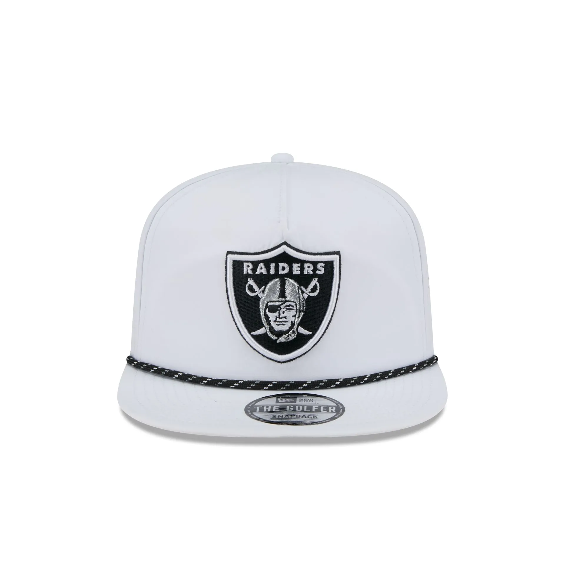 Las Vegas Raiders Optic White Performance Rope Golfer Hat sold by New Era product image thumbnail 2