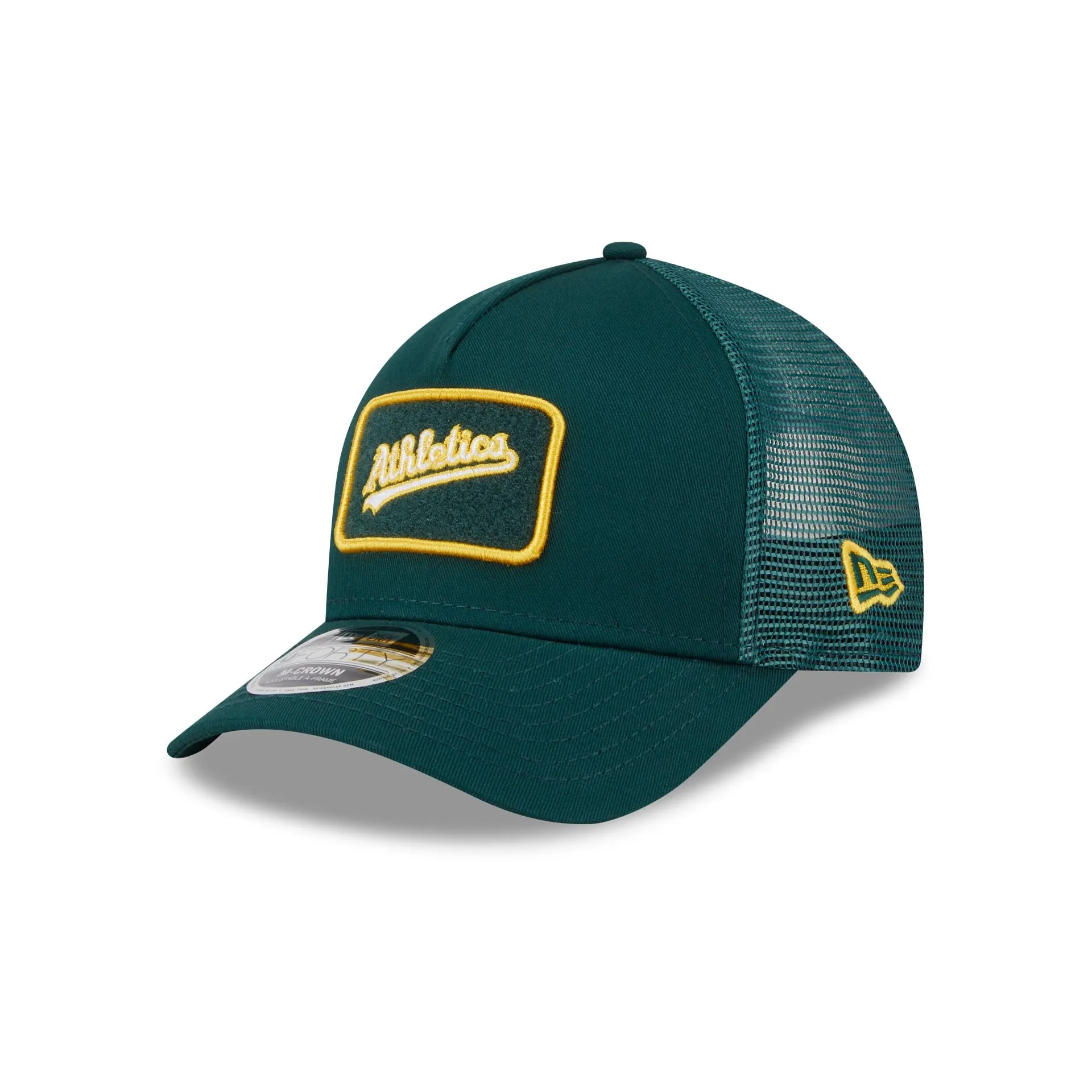 Athletics Tonal Patch 9FORTY M-Crown A-Frame Trucker Hat sold by New Era