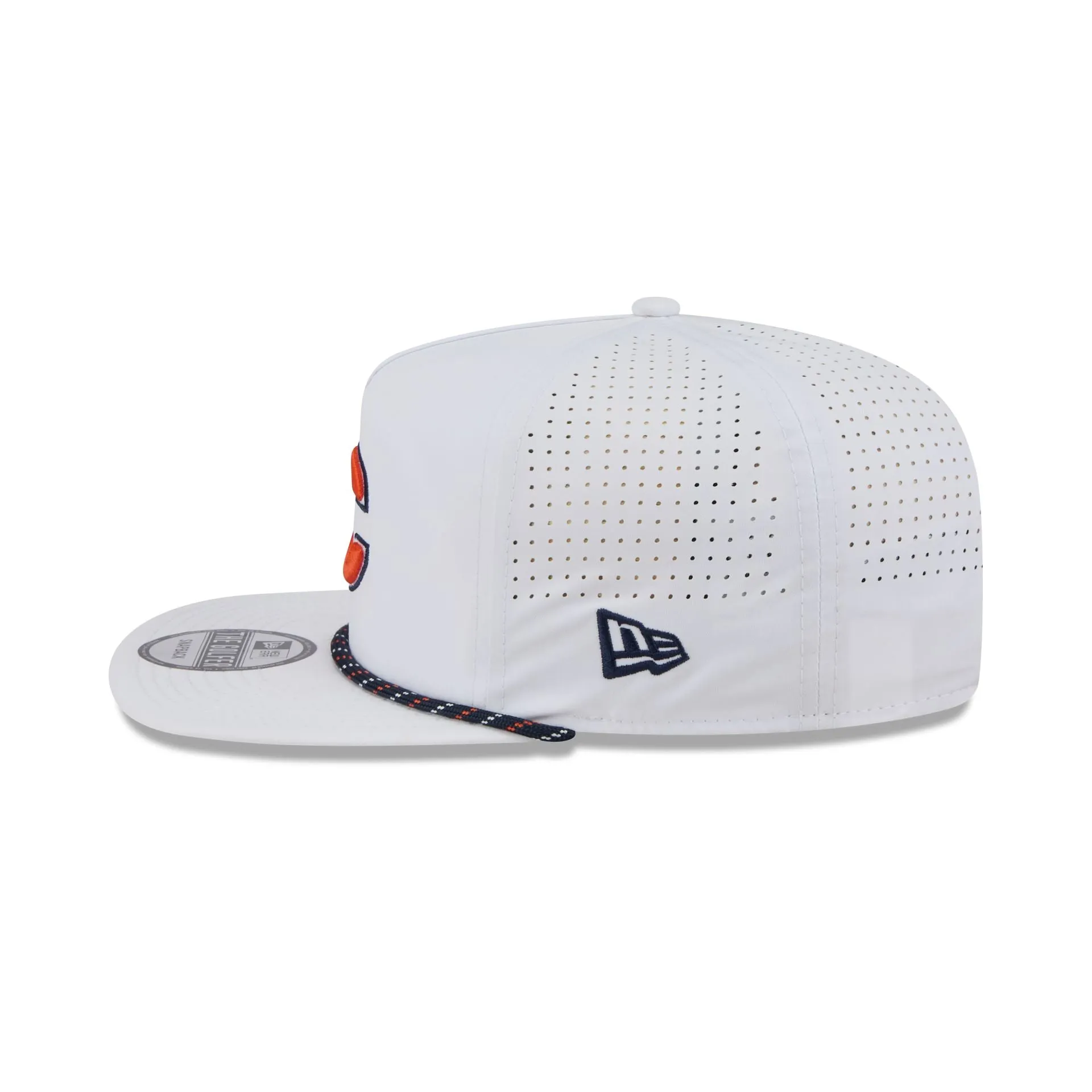 Chicago Bears Optic White Performance Rope Golfer Hat sold by New Era product image thumbnail 4