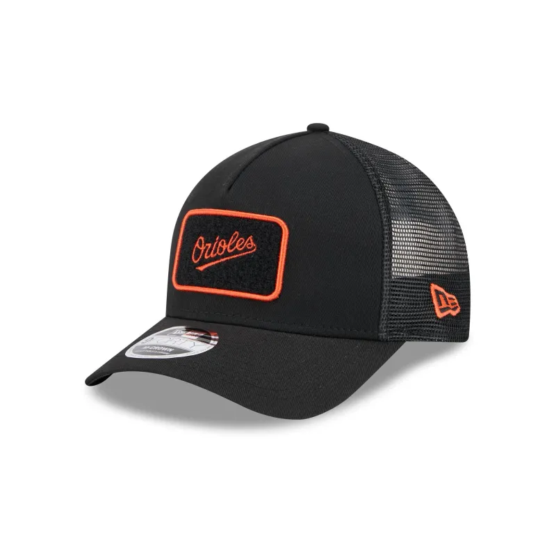 Baltimore Orioles Tonal Patch 9FORTY M-Crown A-Frame Trucker Hat sold by New Era