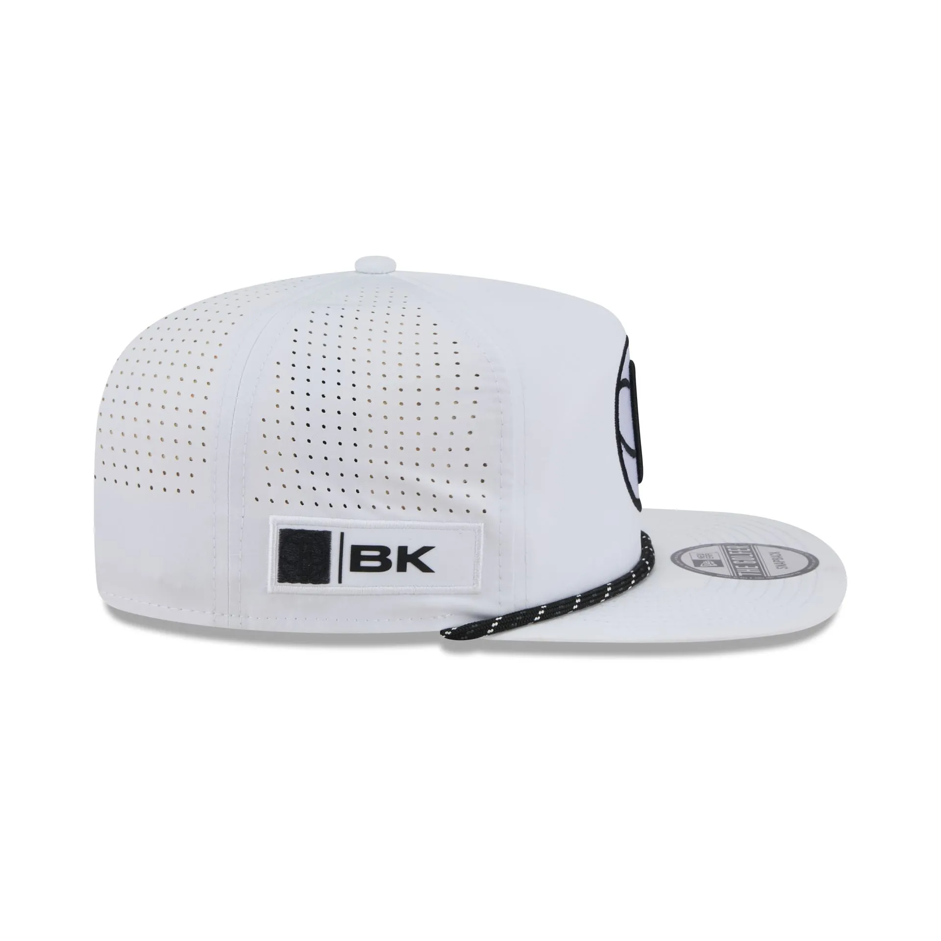 Brooklyn Nets Optic White Performance Rope Golfer Hat sold by New Era product image thumbnail 5