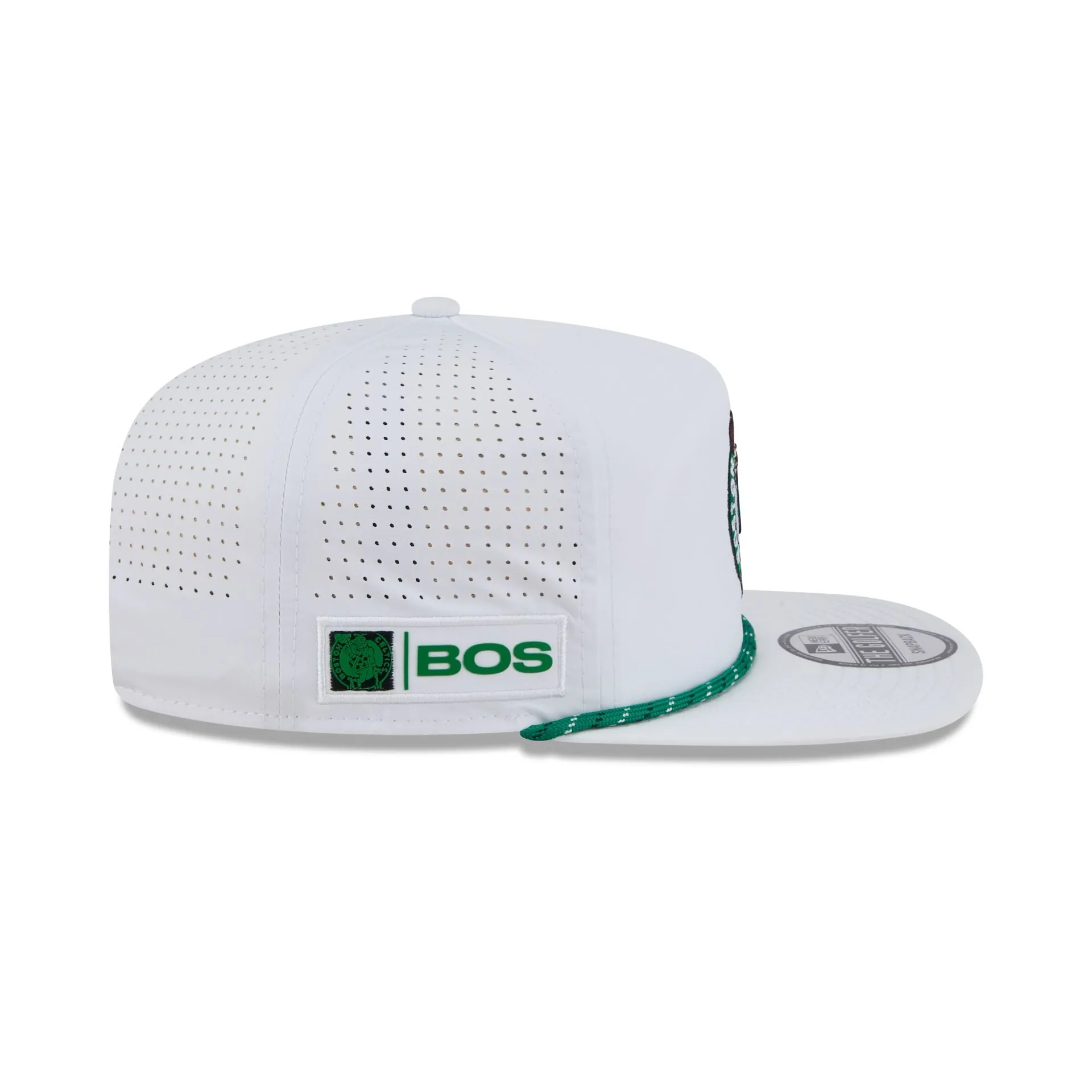 Boston Celtics Optic White Performance Rope Golfer Hat sold by New Era product image thumbnail 5