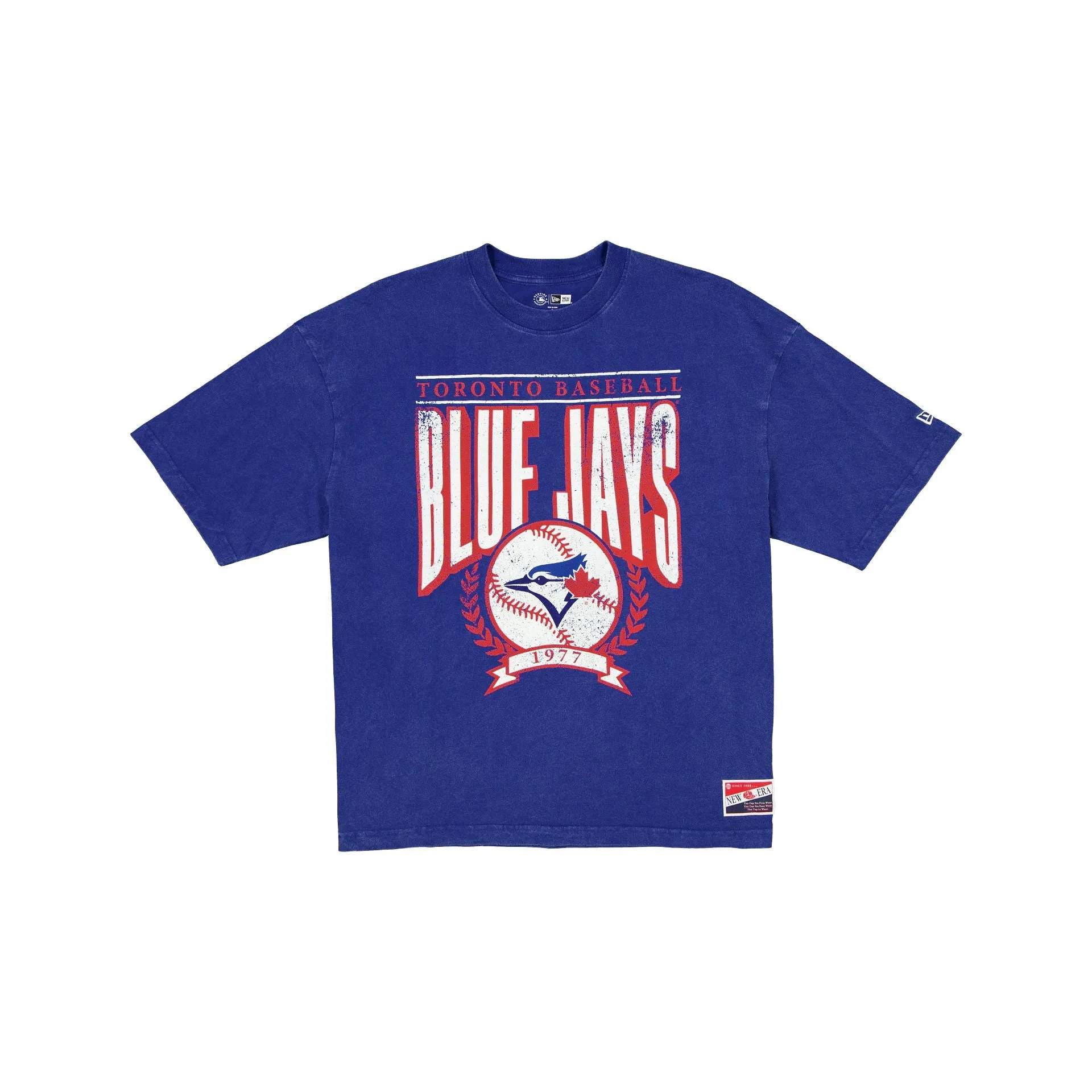 Toronto Blue Jays Throwback Boxy T-Shirt sold by New Era