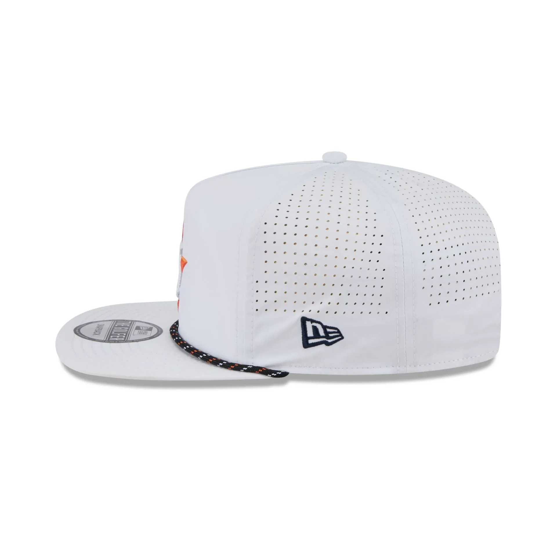 Houston Astros Optic White Performance Rope Golfer Hat sold by New Era product image thumbnail 4