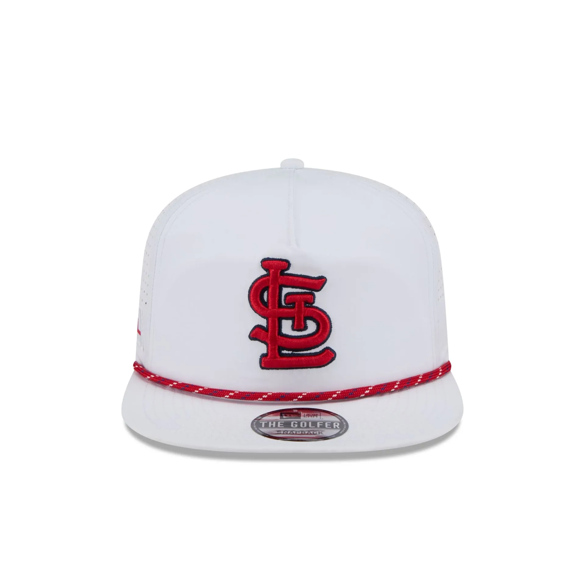 St. Louis Cardinals Optic White Performance Rope Golfer Hat sold by New Era product image thumbnail 2