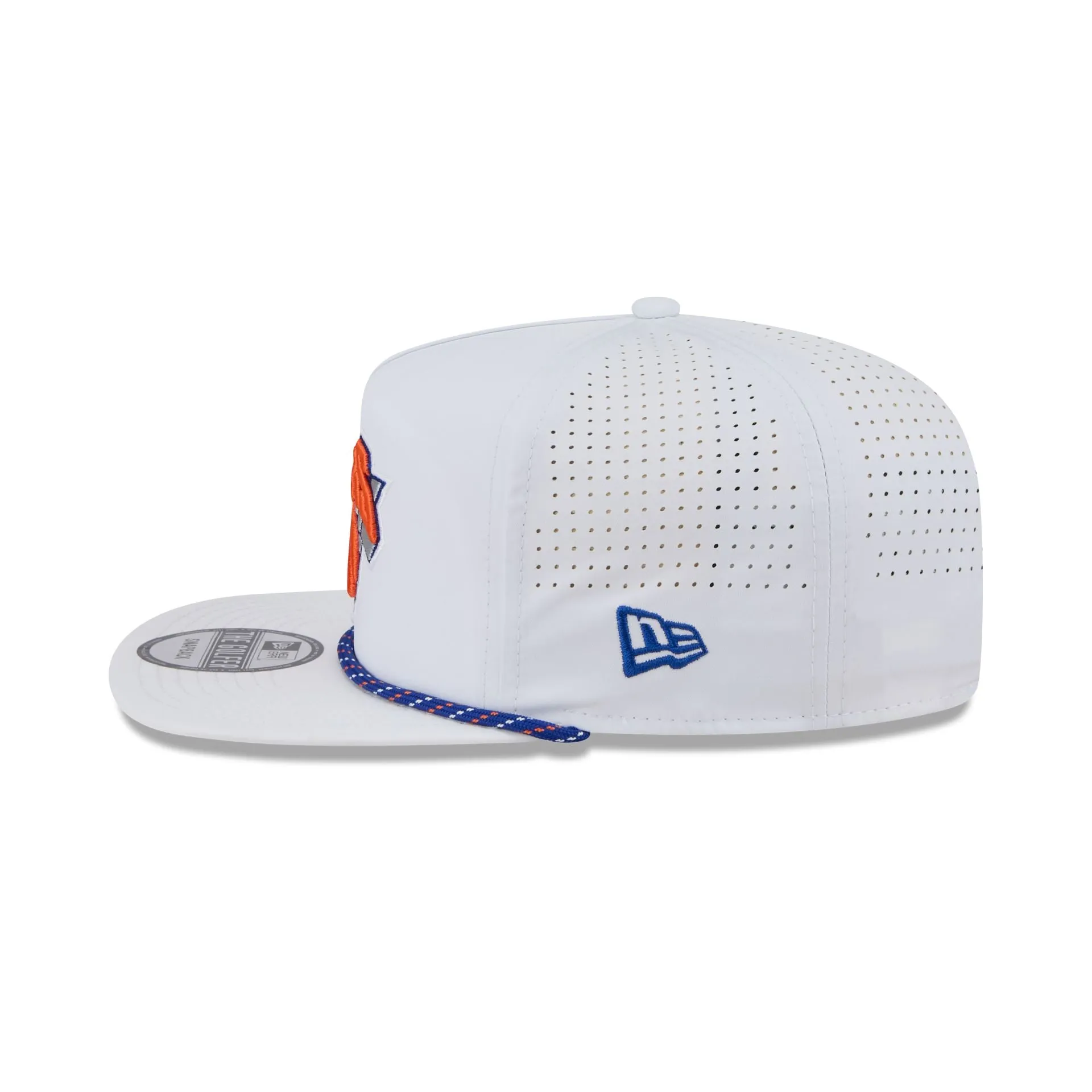 New York Knicks Optic White Performance Rope Golfer Hat sold by New Era product image thumbnail 4