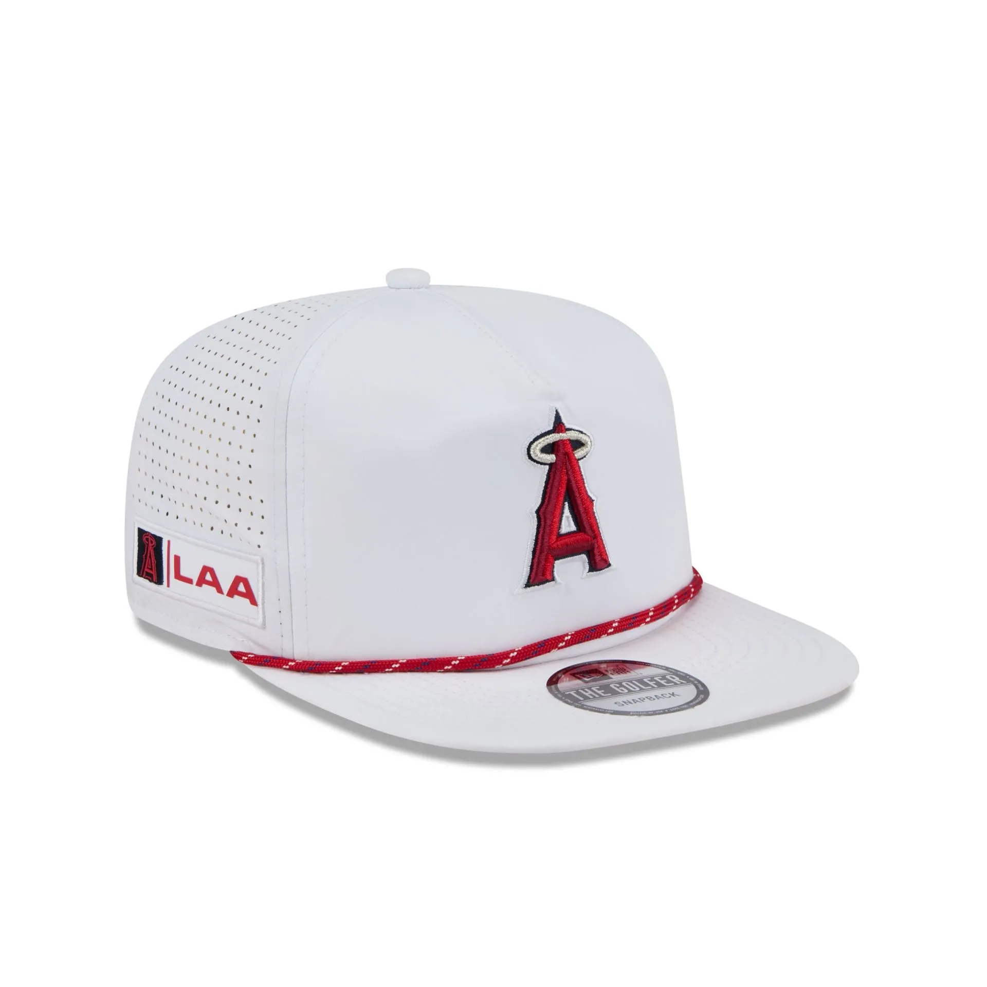 Los Angeles Angels Optic White Performance Rope Golfer Hat sold by New Era product image thumbnail 3