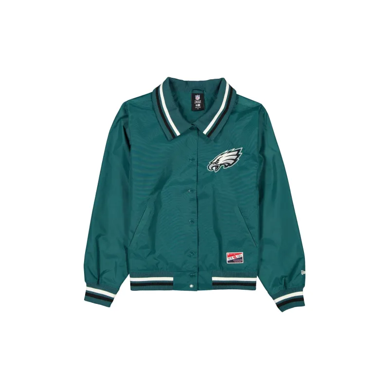 Philadelphia Eagles Throwback Women's Jacket sold by New Era