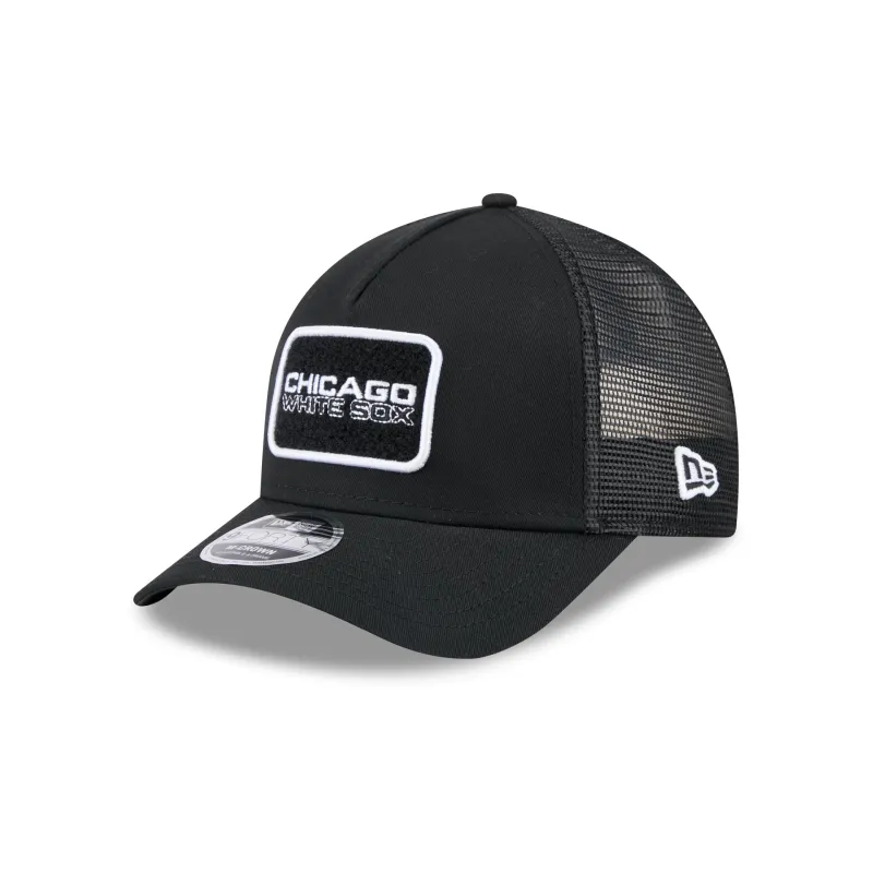 Chicago White Sox Tonal Patch 9FORTY M-Crown A-Frame Trucker Hat sold by New Era