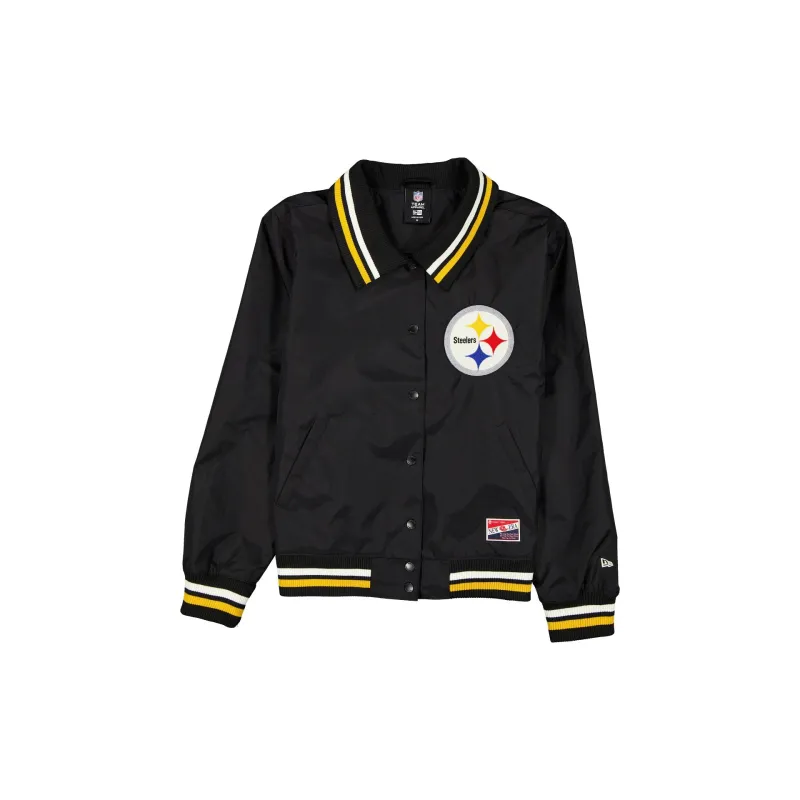 Pittsburgh Steelers Throwback Women's Jacket sold by New Era