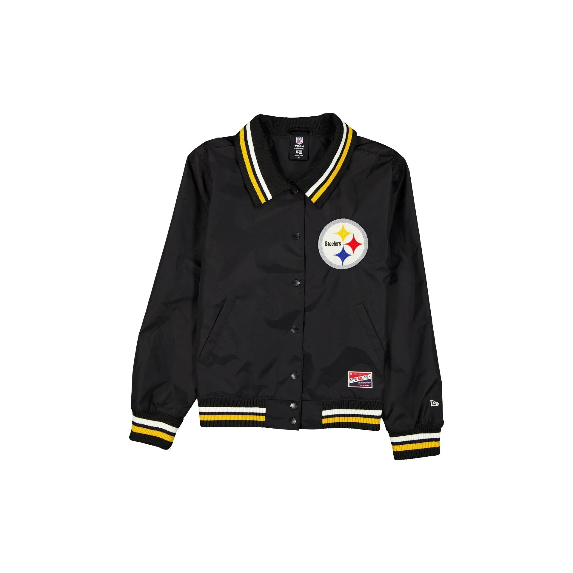 Pittsburgh Steelers Throwback Women's Jacket sold by New Era
