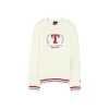 Texas Rangers Throwback Chrome White Crewneck sold by New Era