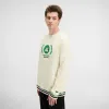Texas Rangers Throwback Chrome White Crewneck sold by New Era