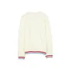 Texas Rangers Throwback Chrome White Crewneck sold by New Era