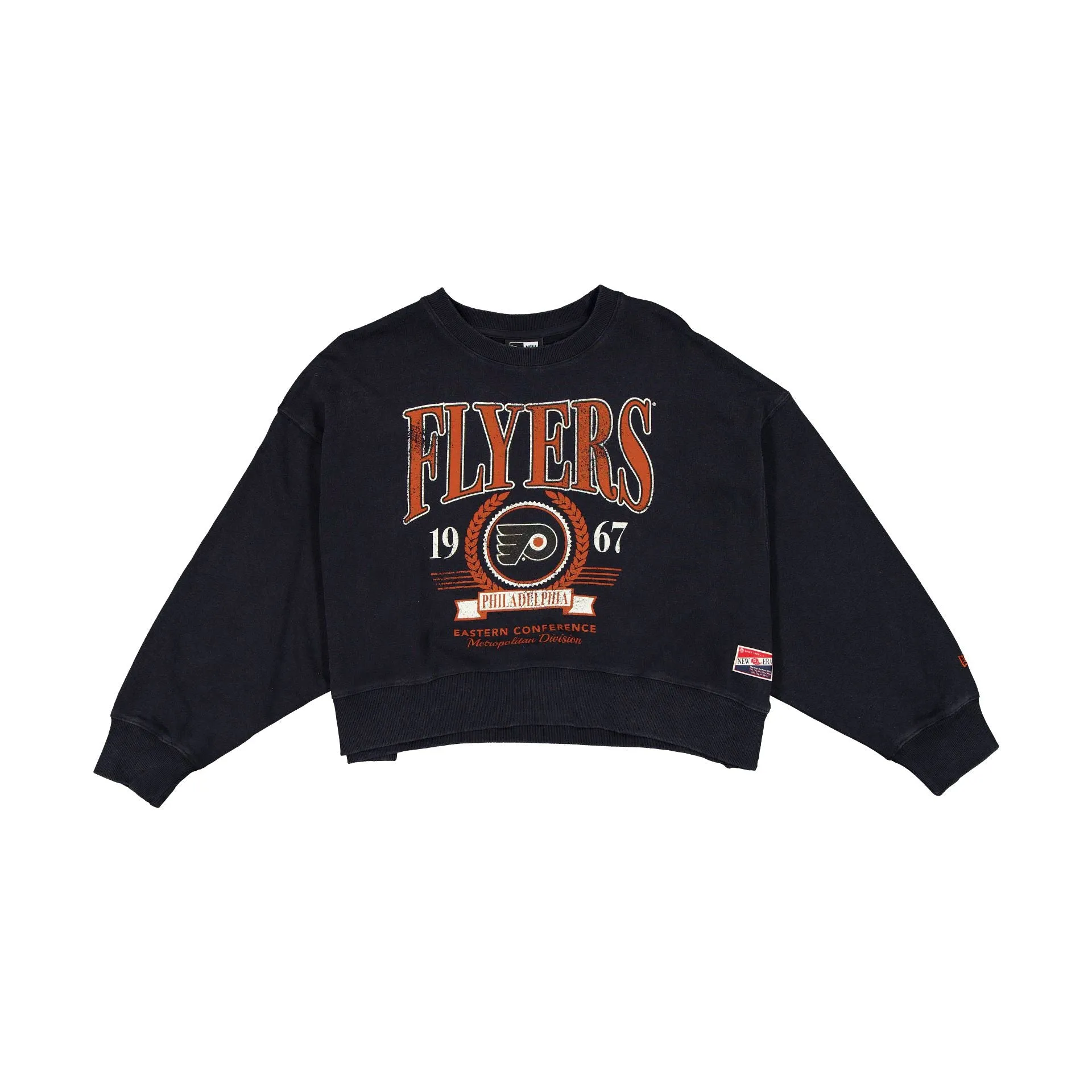 Philadelphia Flyers Throwback Women's Crewneck sold by New Era