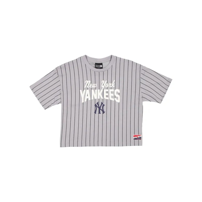 New York Yankees Throwback Pinstripe Women's T-Shirt sold by New Era