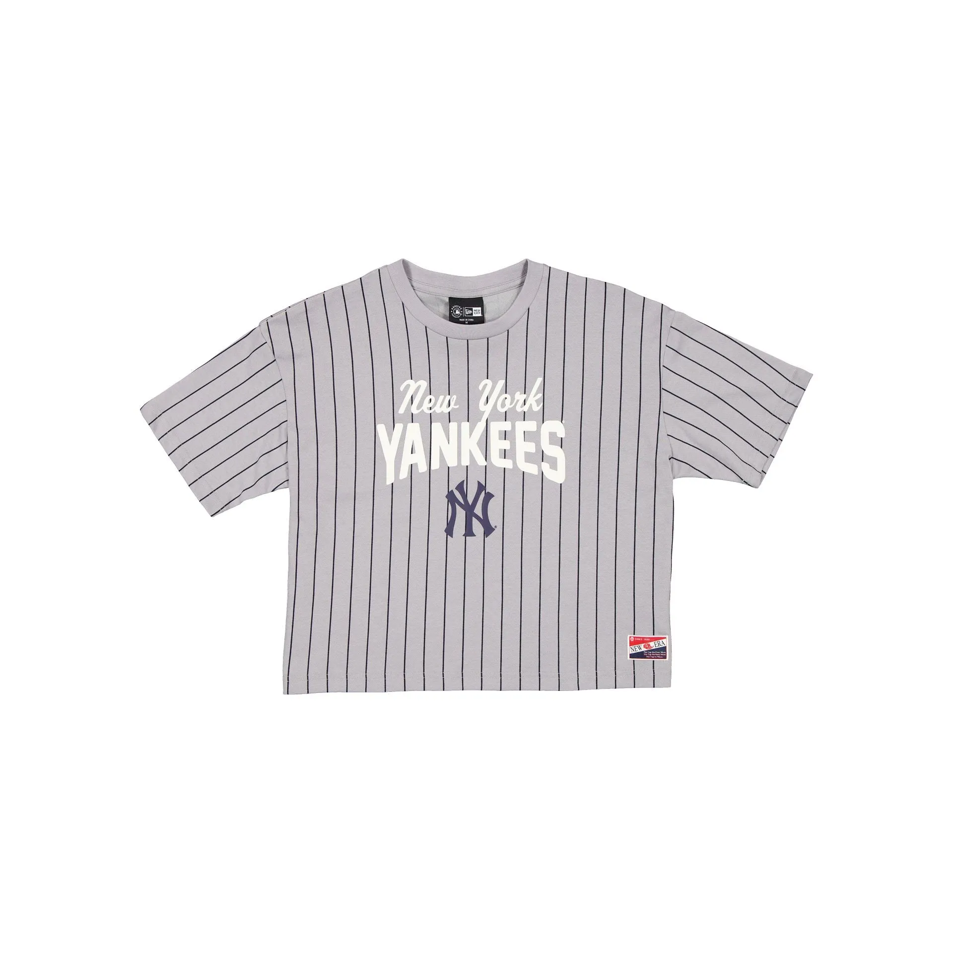 New York Yankees Throwback Pinstripe Women's T-Shirt sold by New Era
