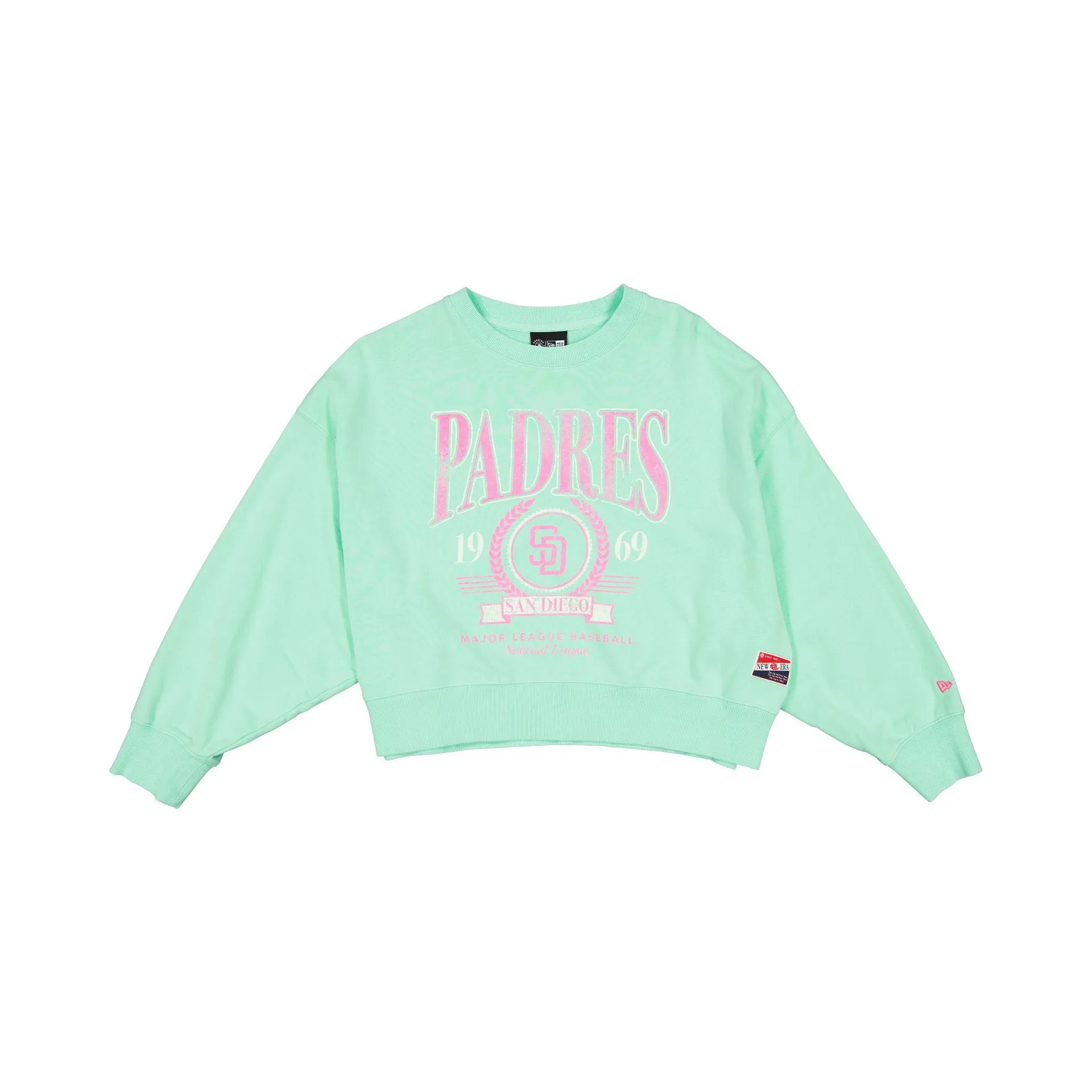 San Diego Padres Throwback Women's Crewneck sold by New Era