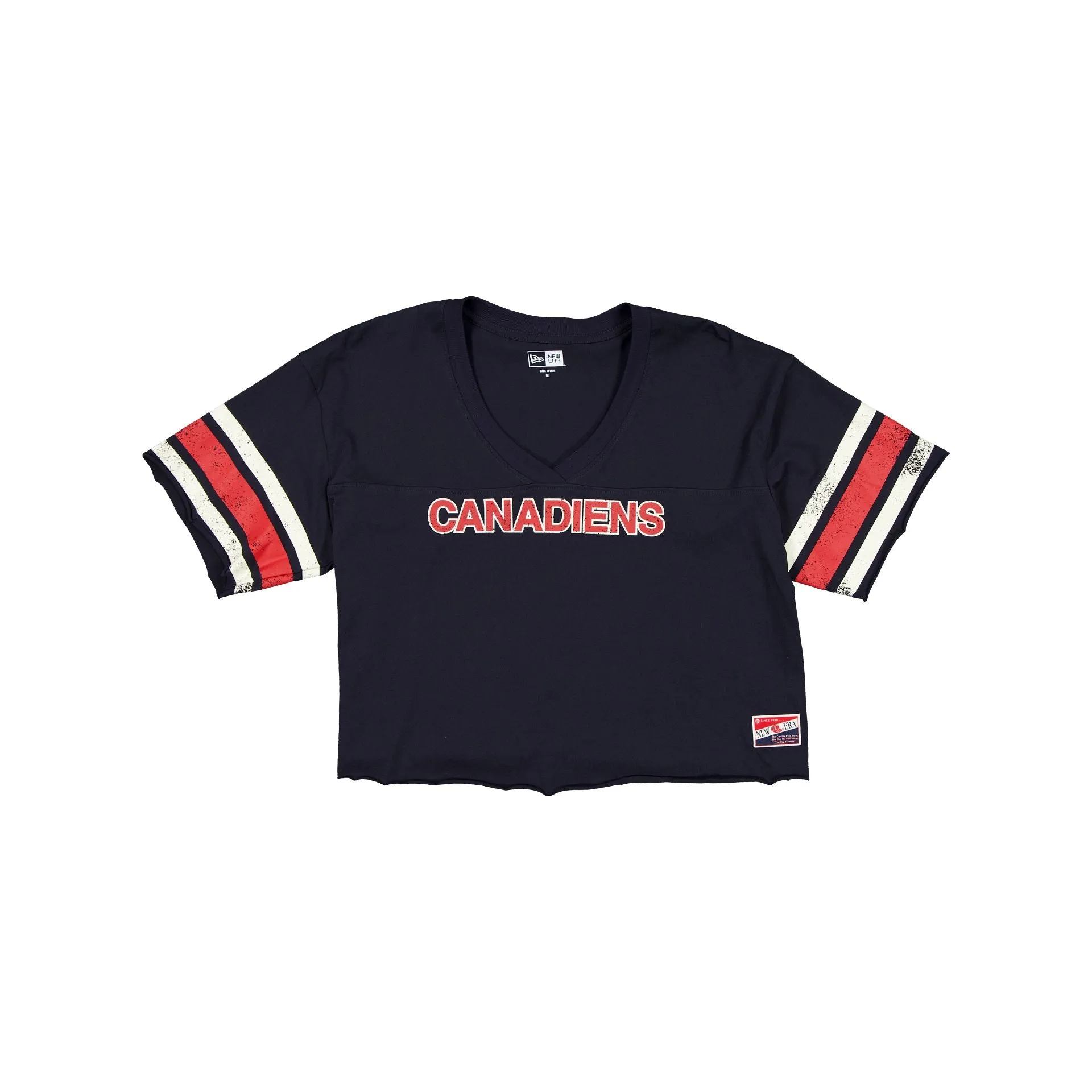 Montreal Canadiens Throwback Cropped Women's T-Shirt sold by New Era