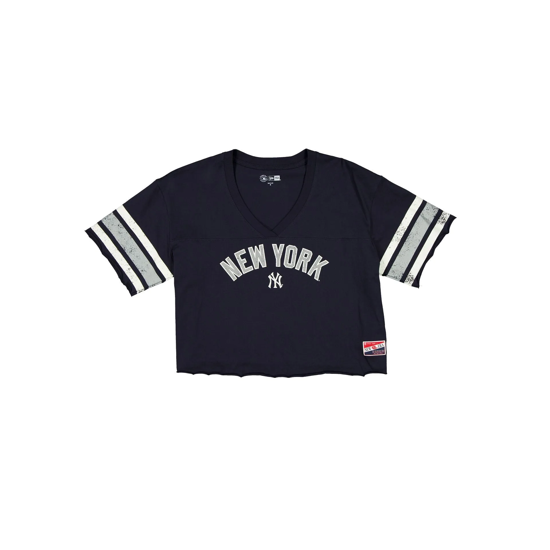 New York Yankees Throwback Cropped Women's T-Shirt sold by New Era