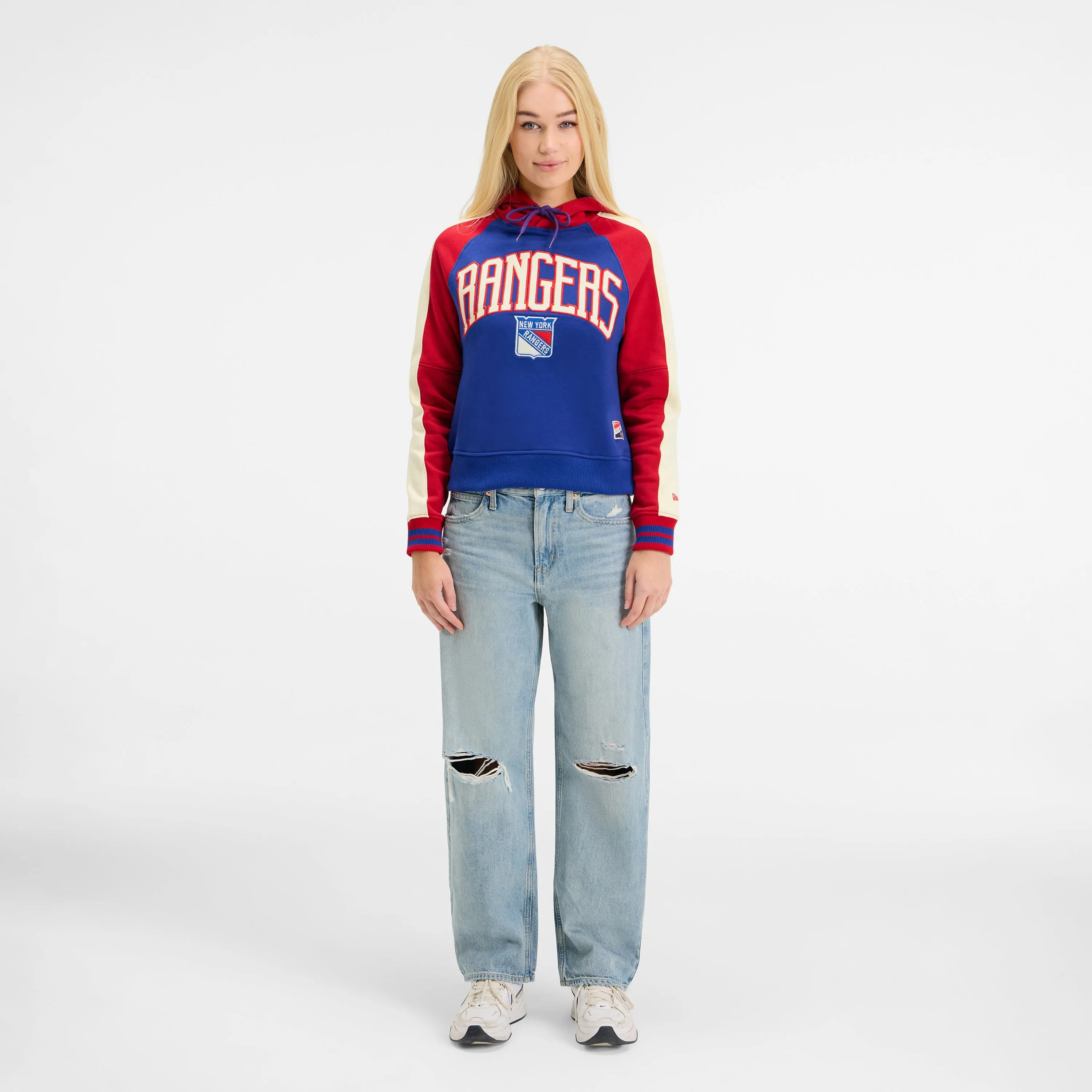 New York Rangers Throwback Women's Hoodie sold by New Era product image thumbnail 5
