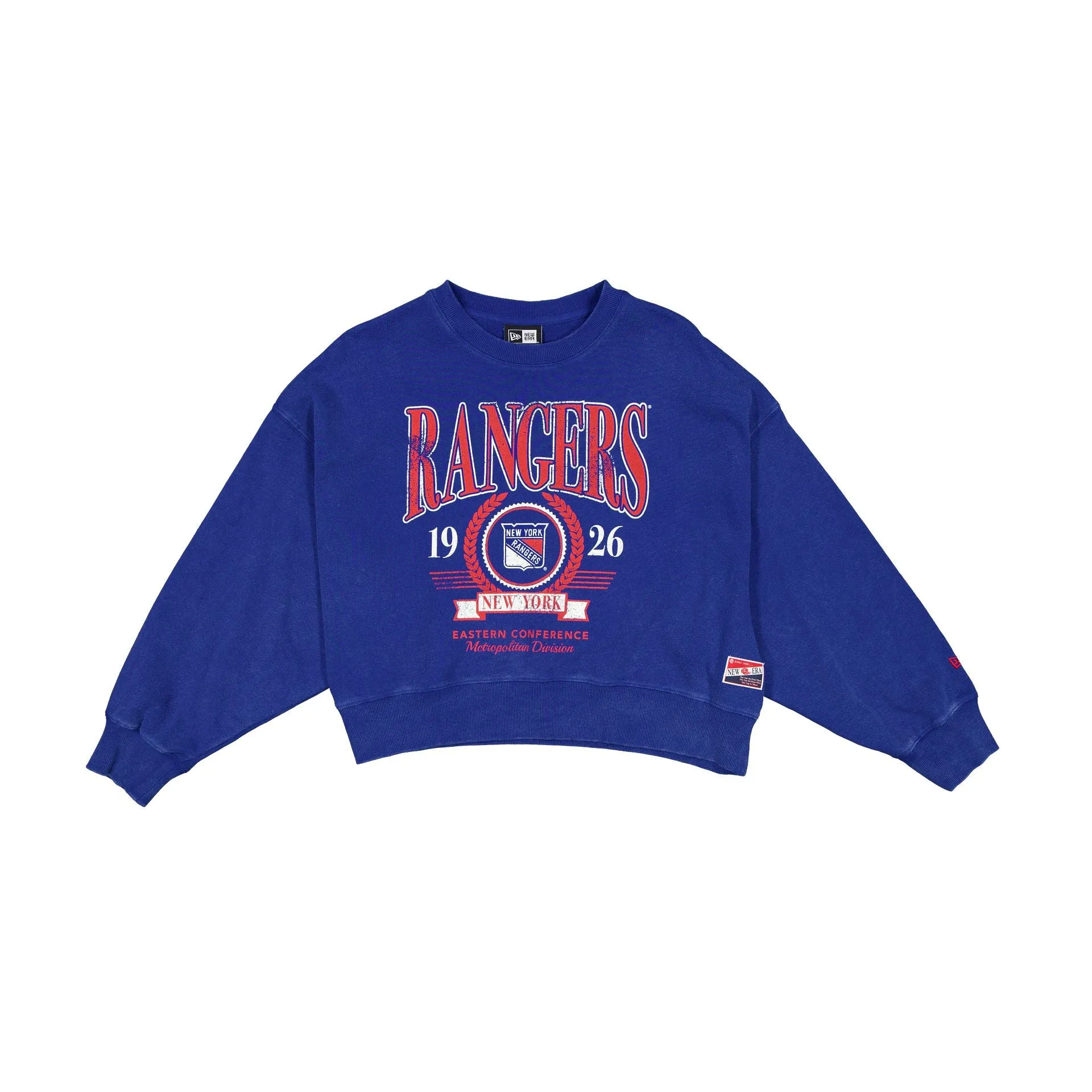 New York Rangers Throwback Women's Crewneck sold by New Era