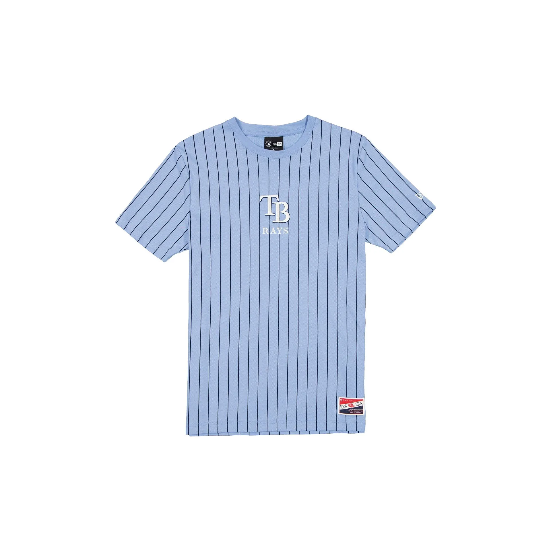 Tampa Bay Rays Throwback Pinstripe T-Shirt sold by New Era