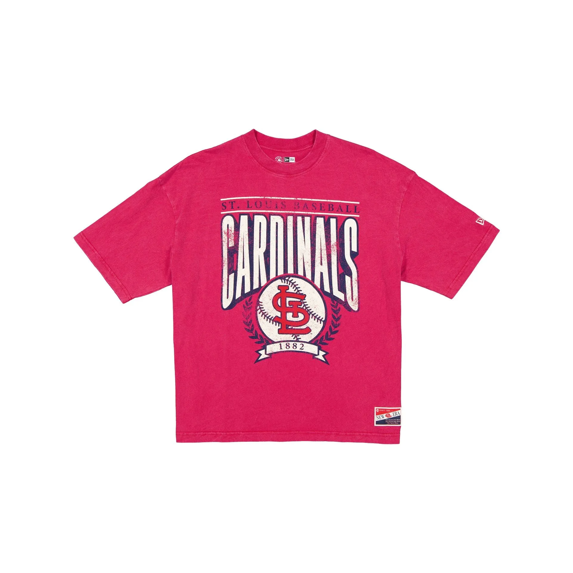 St. Louis Cardinals Throwback Boxy T-Shirt sold by New Era