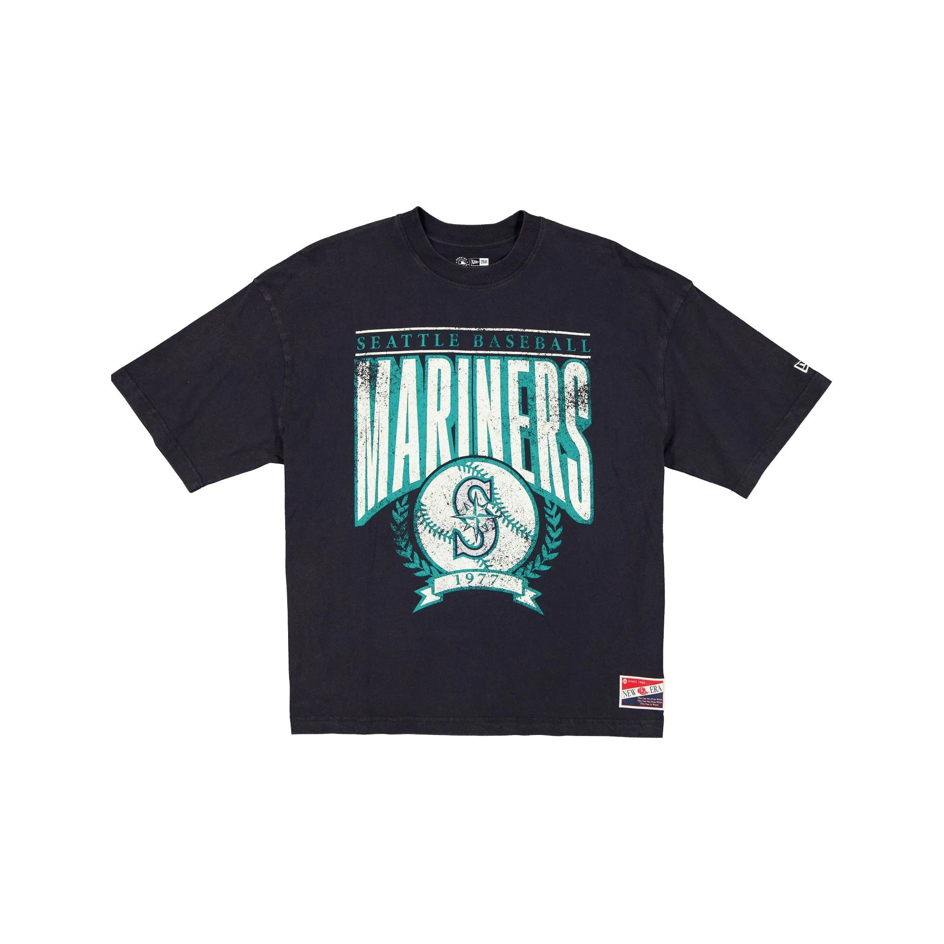 Seattle Mariners Throwback Boxy T-Shirt sold by New Era