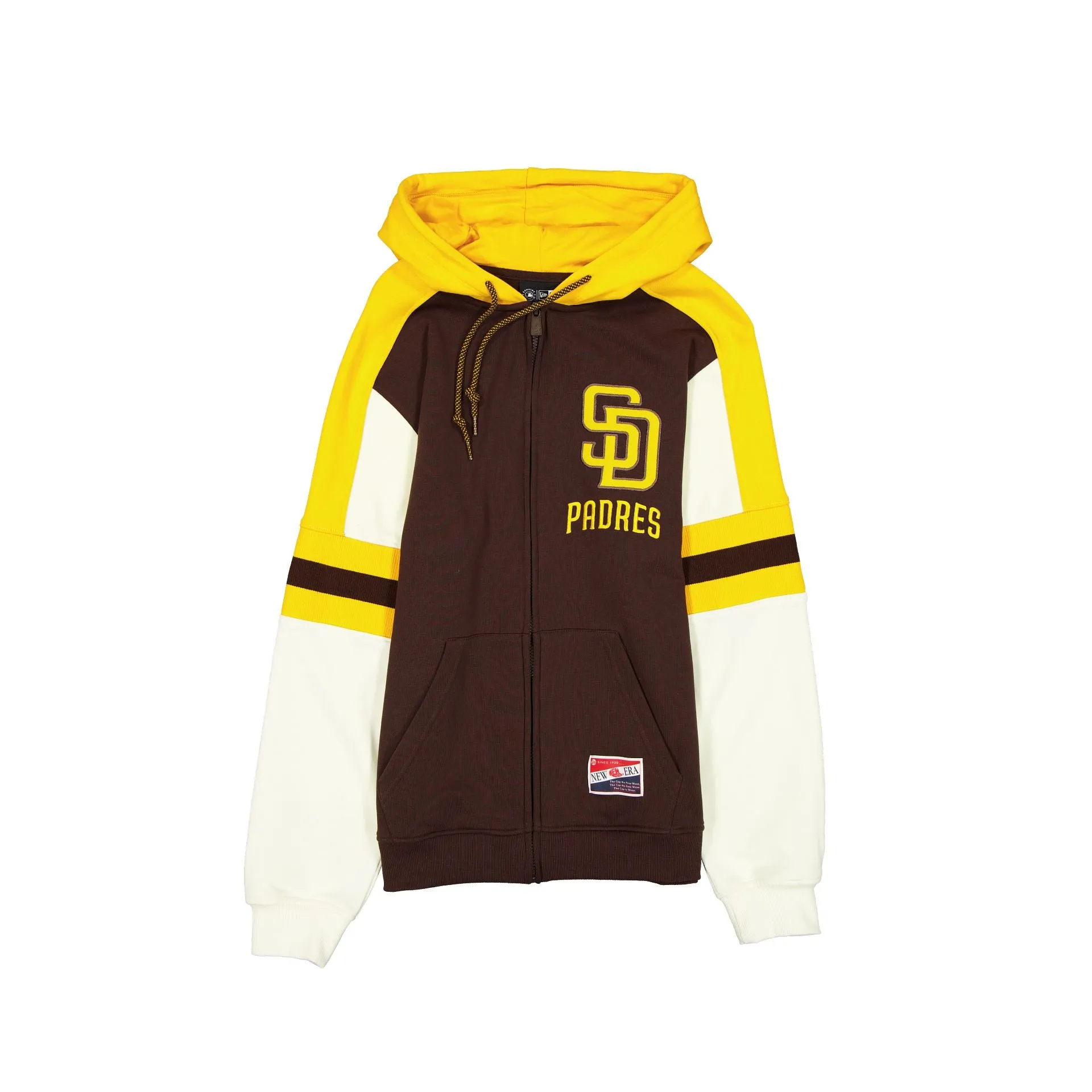 San Diego Padres Throwback Zipper Hoodie sold by New Era