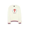 Philadelphia Phillies Throwback Chrome White Crewneck sold by New Era