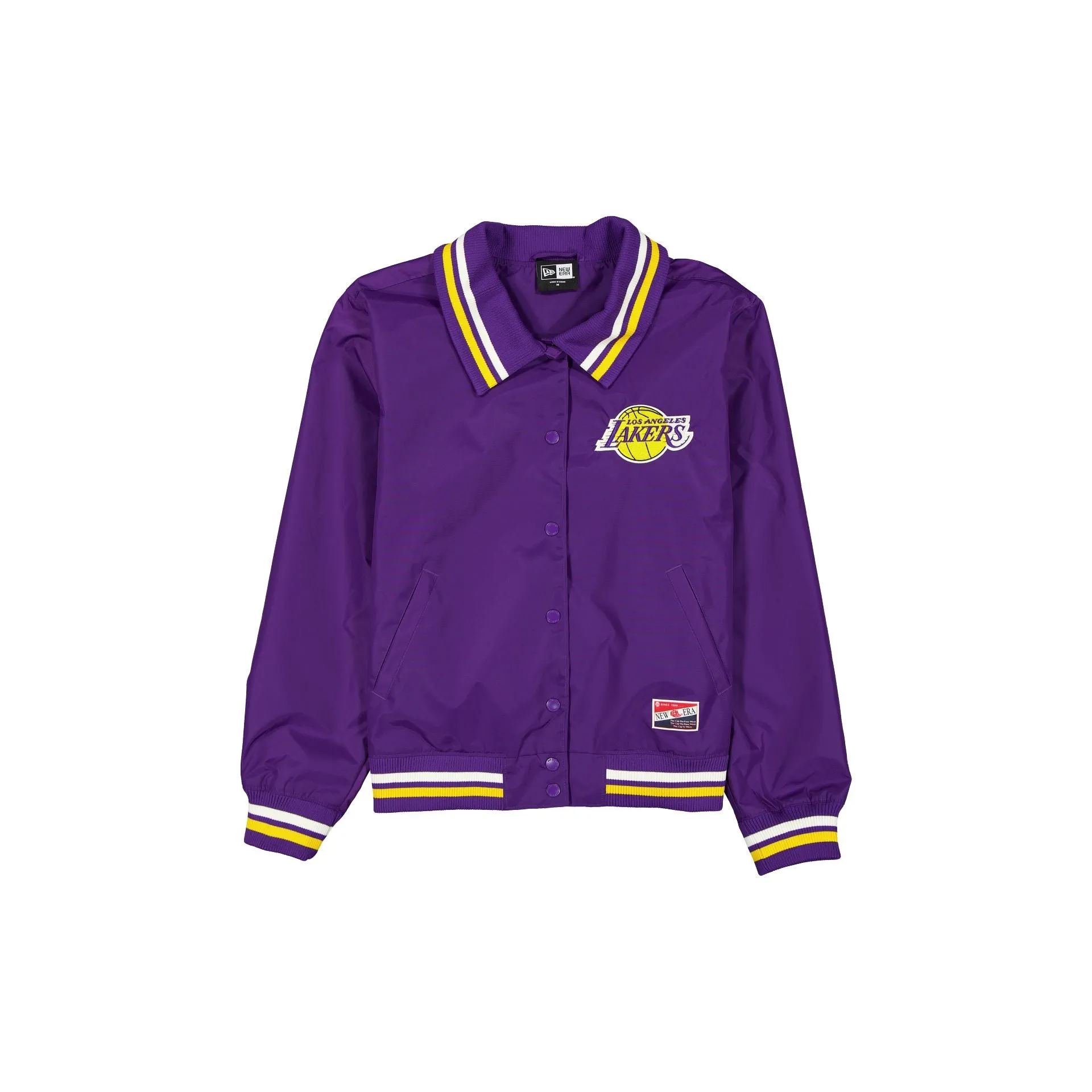 Los Angeles Lakers Throwback Women's Jacket sold by New Era
