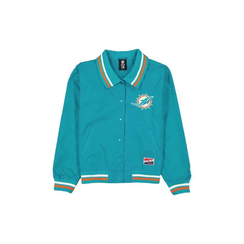 Miami Dolphins Throwback Women's Jacket sold by New Era